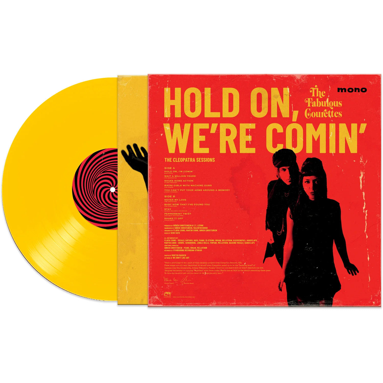 The Courettes - Hold On, We're Comin' (Yellow Vinyl) - Image 2