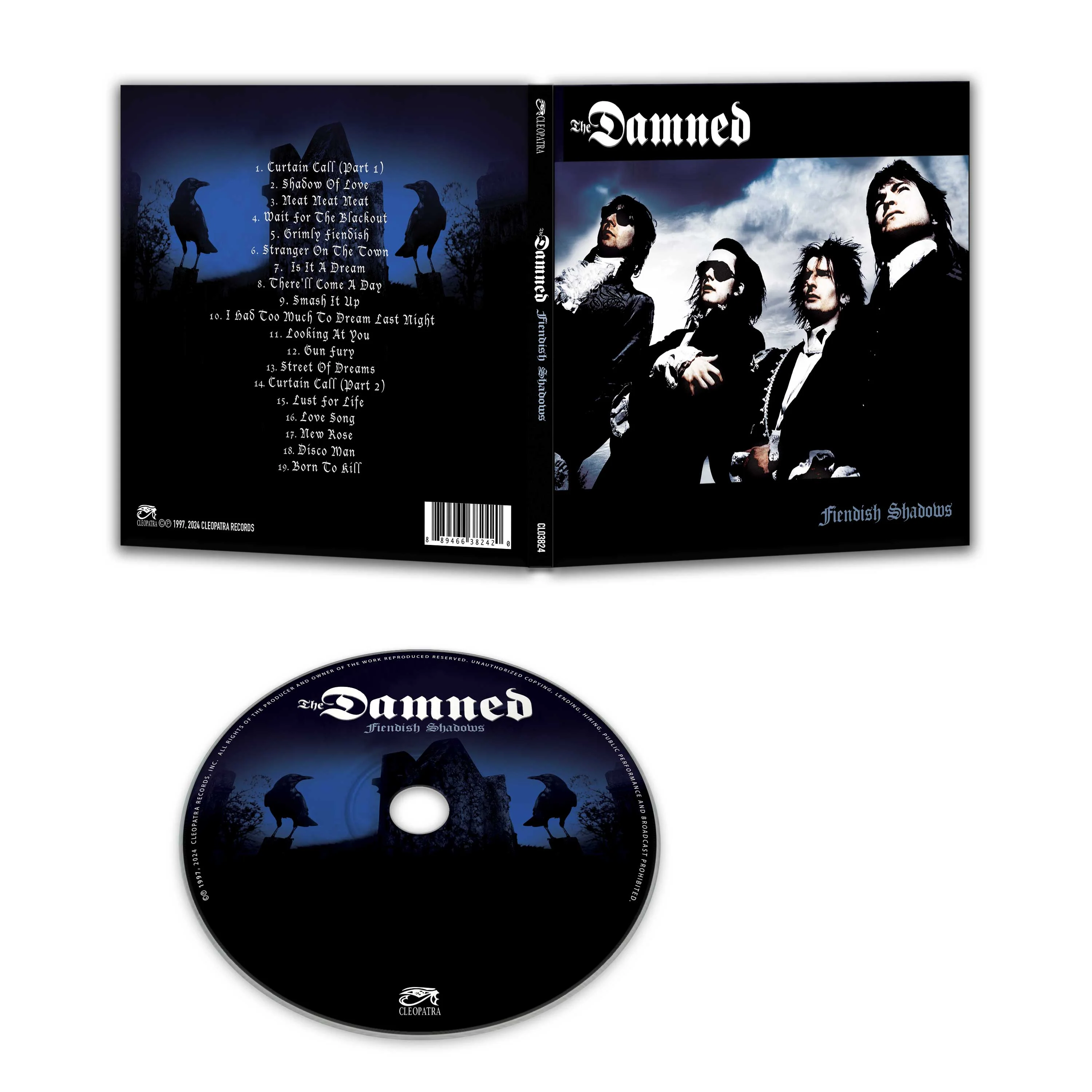 The Damned - Fiendish Shadows (CD Digipak) - Image 3