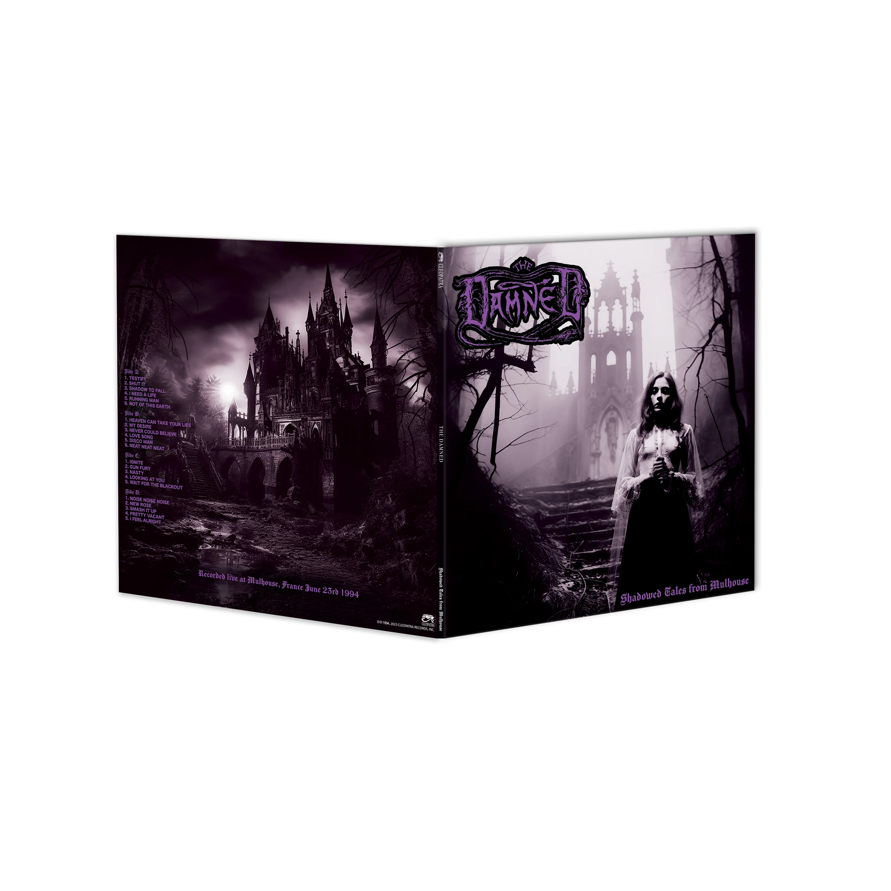 The Damned - Shadowed Tales From Mulhouse (White Double Vinyl) - Image 2