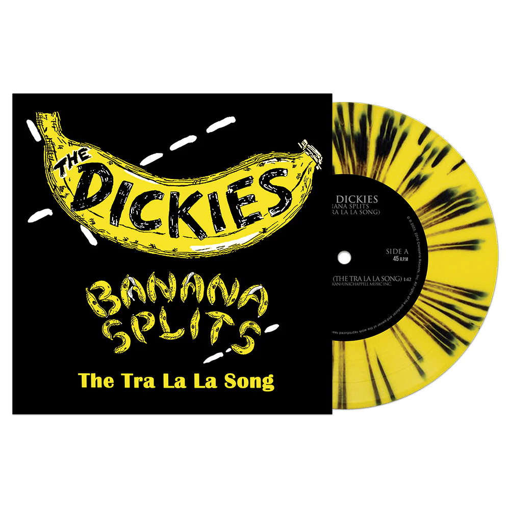 The Dickies - Banana Splits (The Tra La La Song) (Yellow-Black Splatter 7" Vinyl)