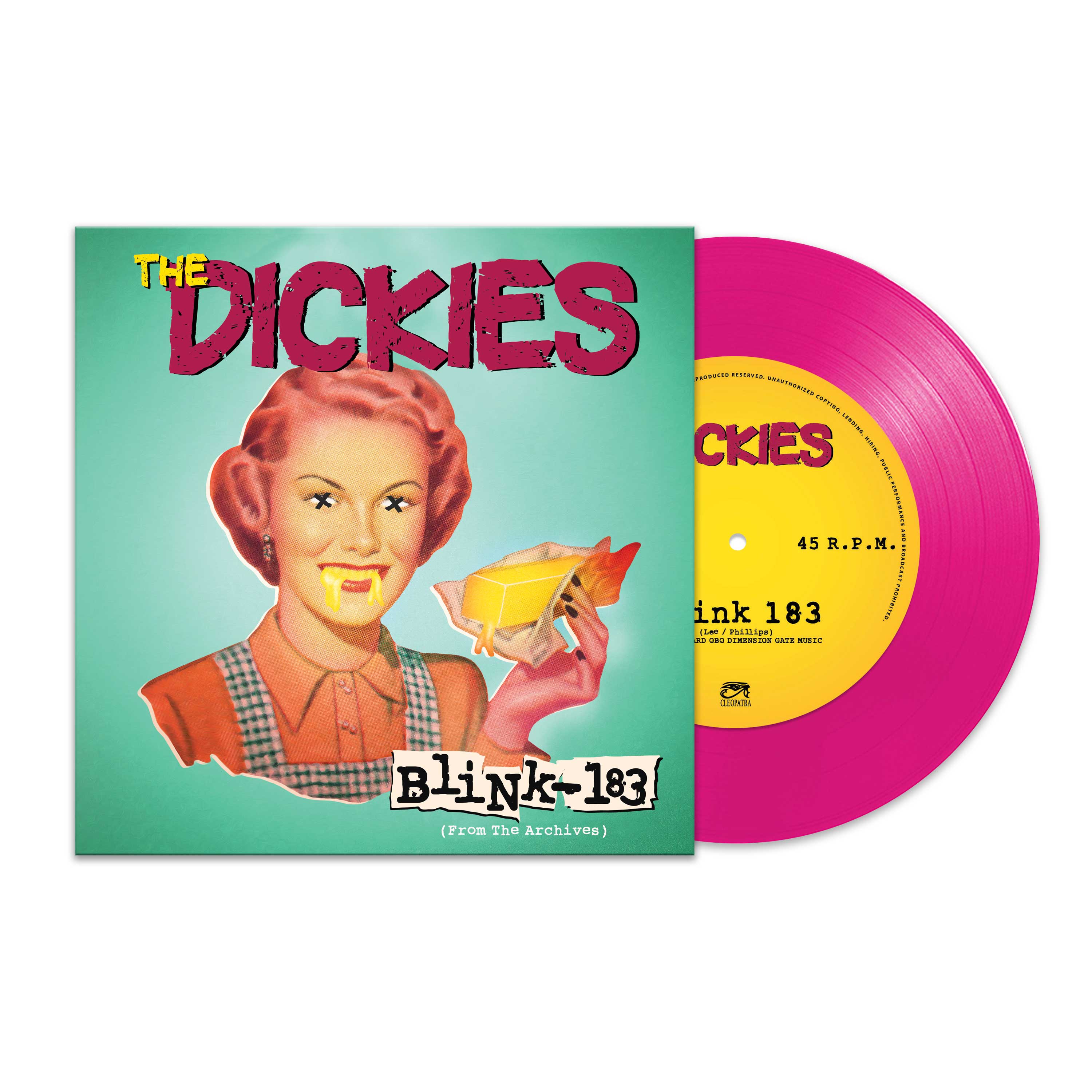 The Dickies - Blink-183 (Colored 7" Vinyl) - Image 3