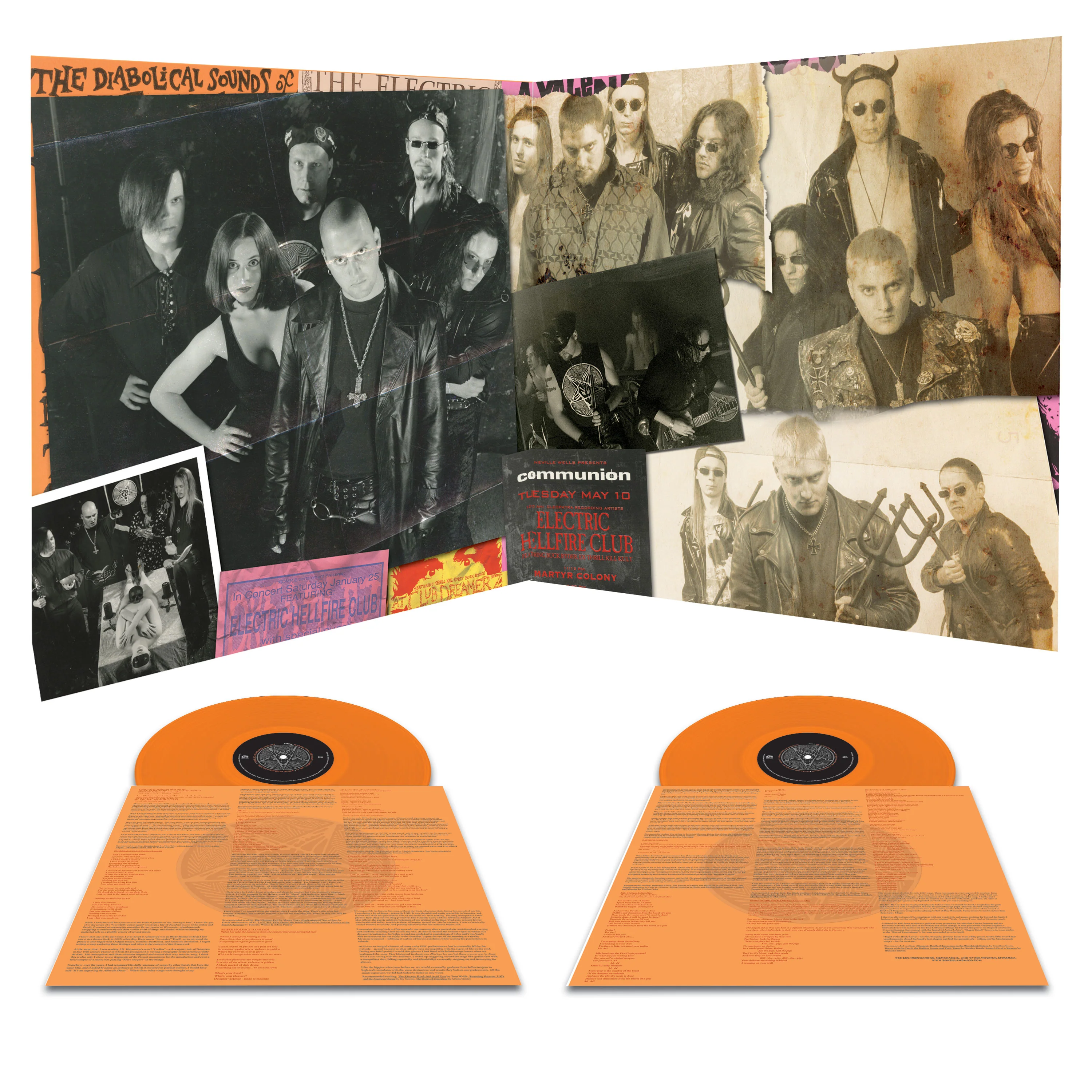 The Electric Hellfire Club - Burn Baby Burn (Double Orange Vinyl) - Image 3