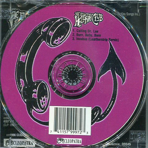 The Electric Hellfire Club - Calling Dr. Luv (CD Maxi-Single) - Image 2