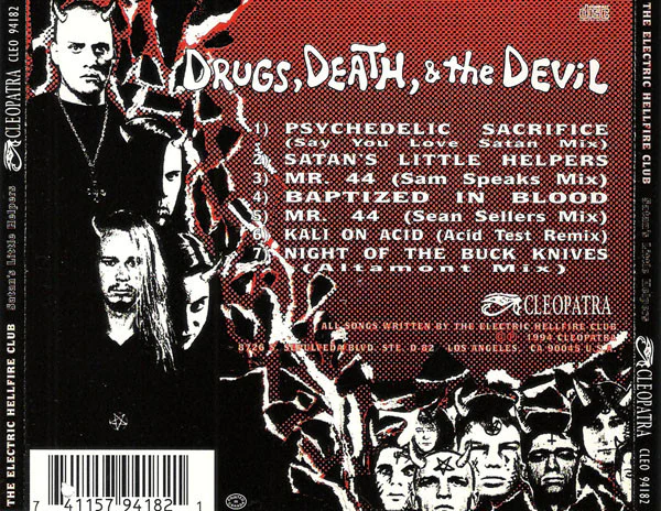 The Electric Hellfire Club - Satan’s Little Helpers (CD) - Image 2