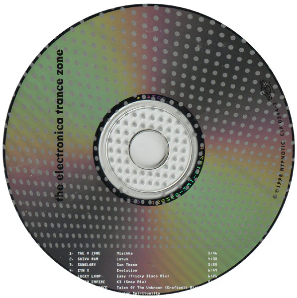 The Electronica Trance Zone (CD) HOUSE music Techno OUT OF Print - Image 4