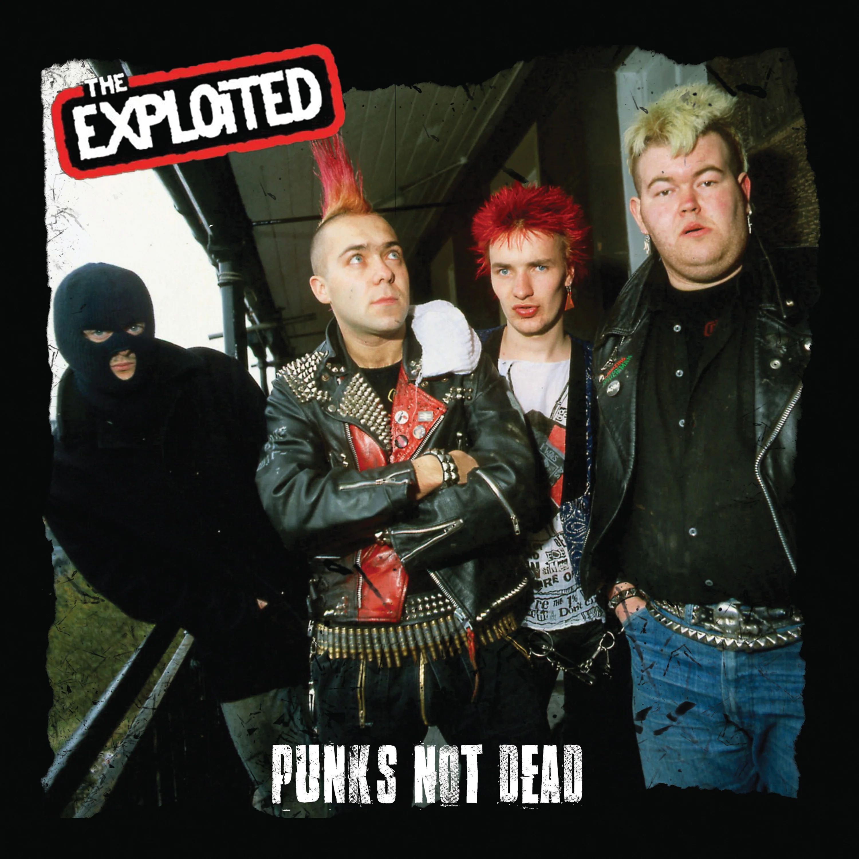 The Exploited - Punks Not Dead (Red Splatter 7" Vinyl) - Image 3