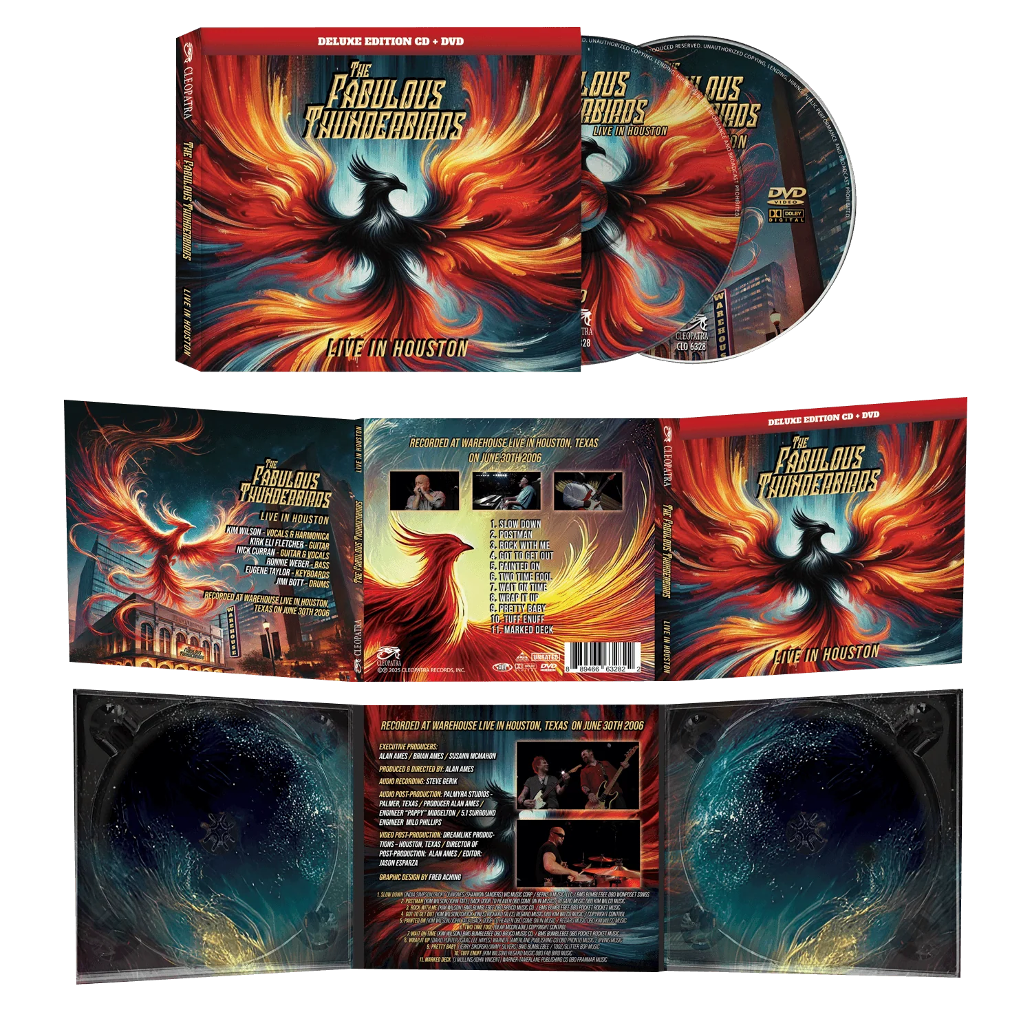 The Fabulous Thunderbirds - Live In Houston (CD + DVD) - Image 2