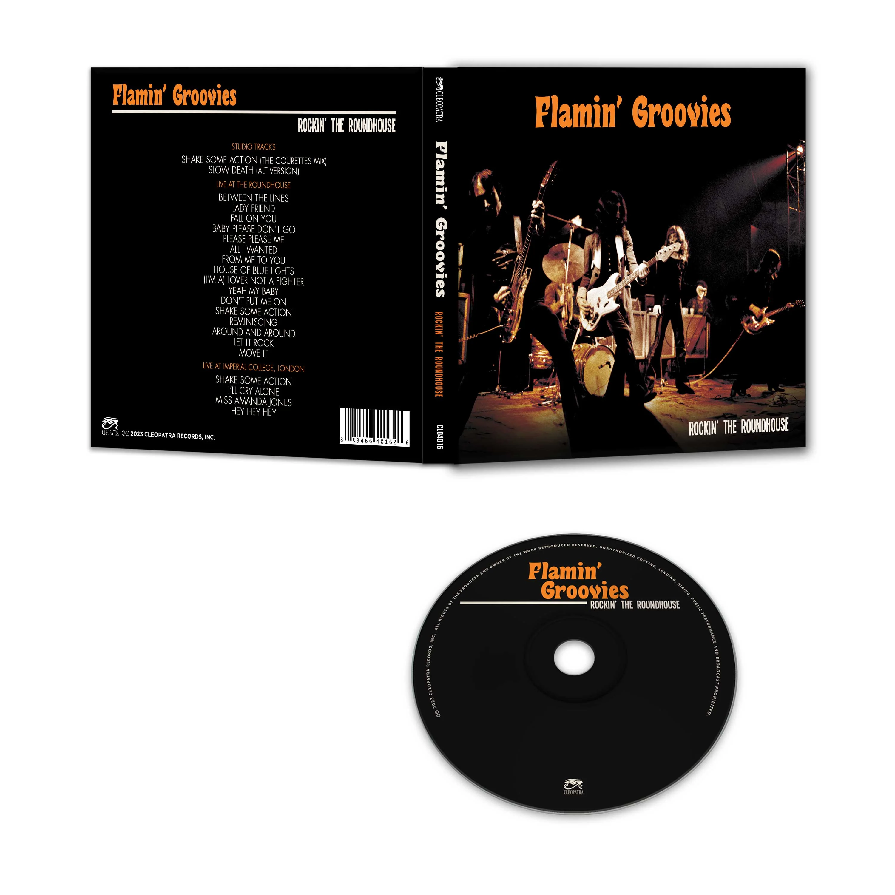 The Flamin' Groovies - Rockin' The Roundhouse (CD) - Image 2