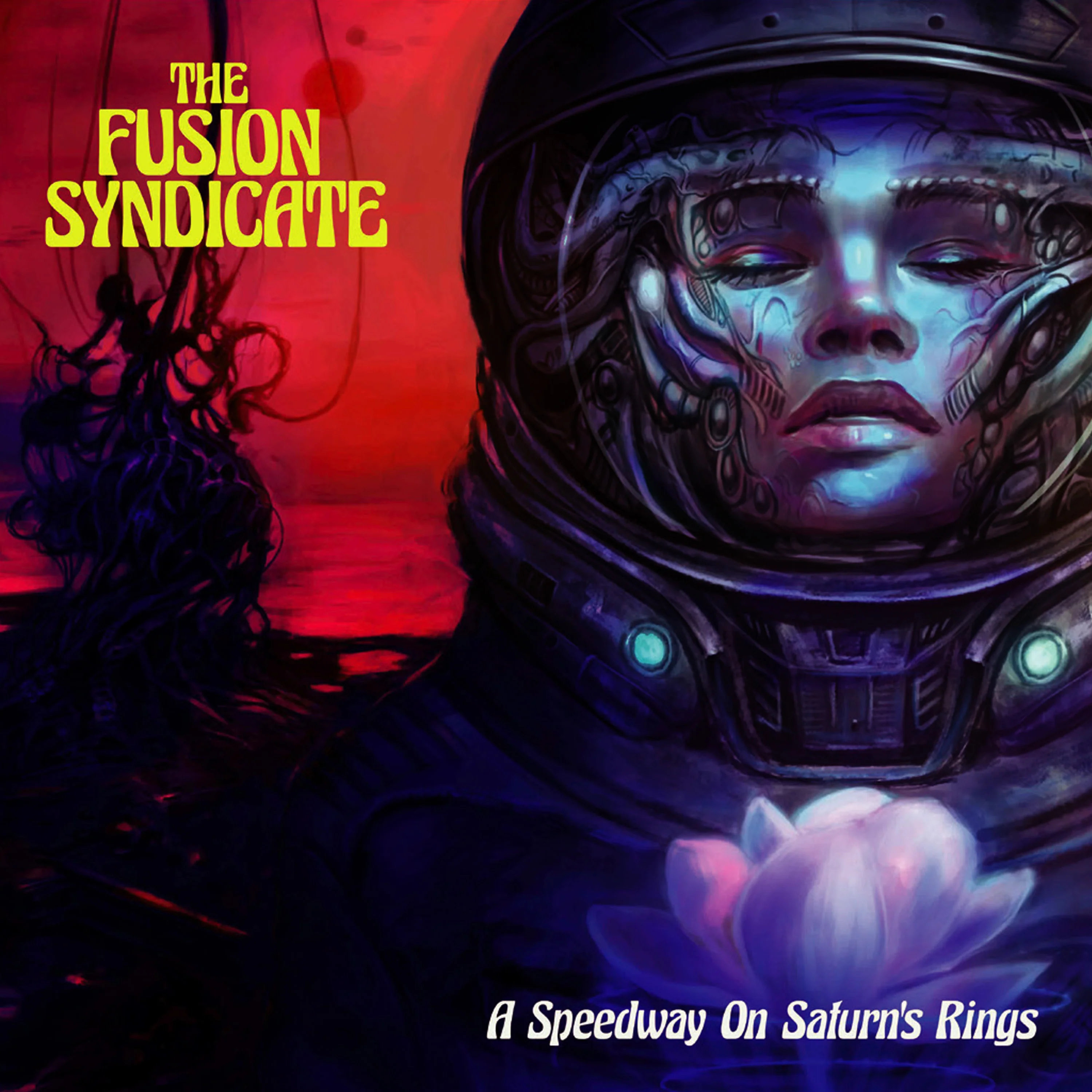 The Fusion Syndicate - A Speedway on Saturn's Ring (Purple Marble Vinyl) - Image 3