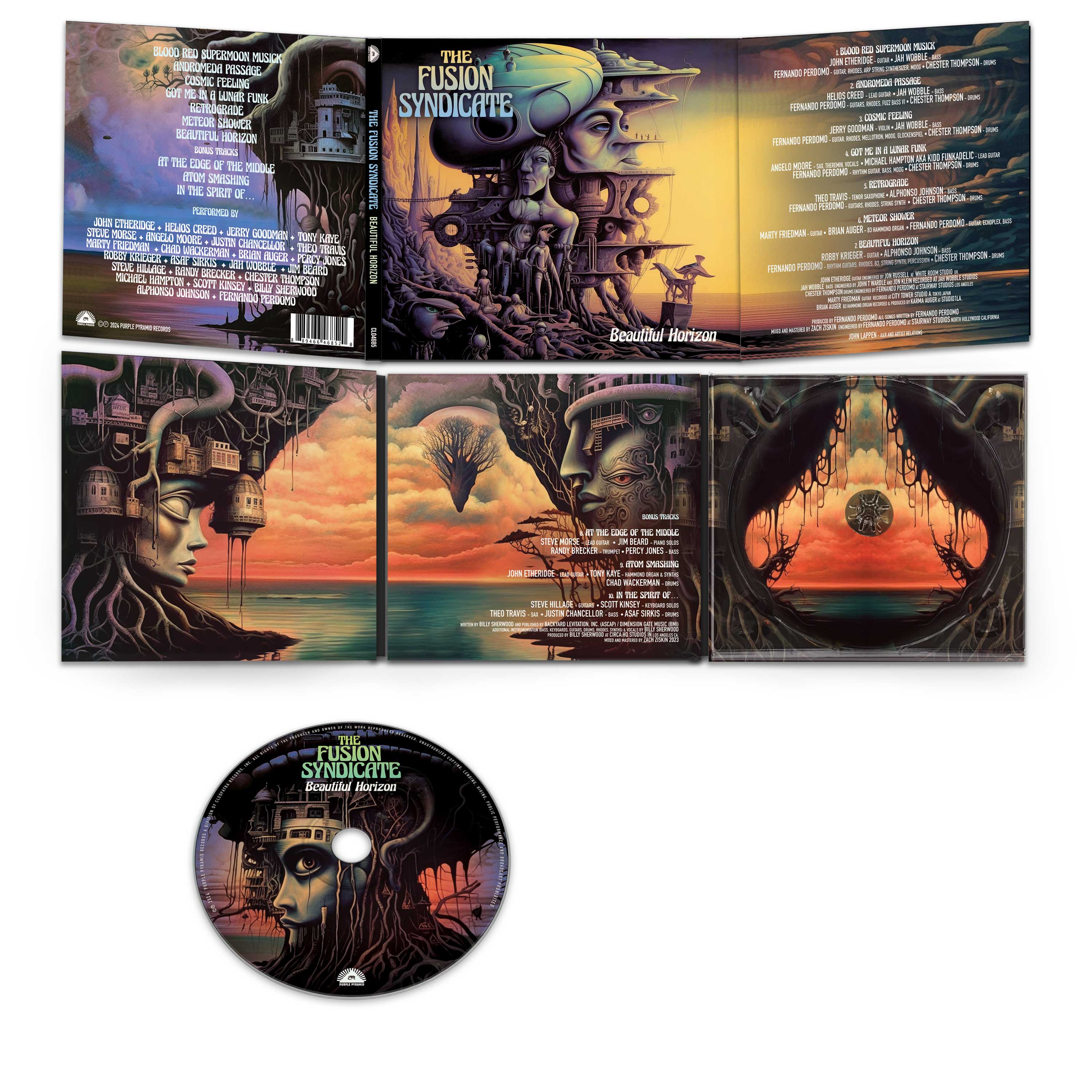 The Fusion Syndicate - Beautiful Horizon (CD) - Image 2