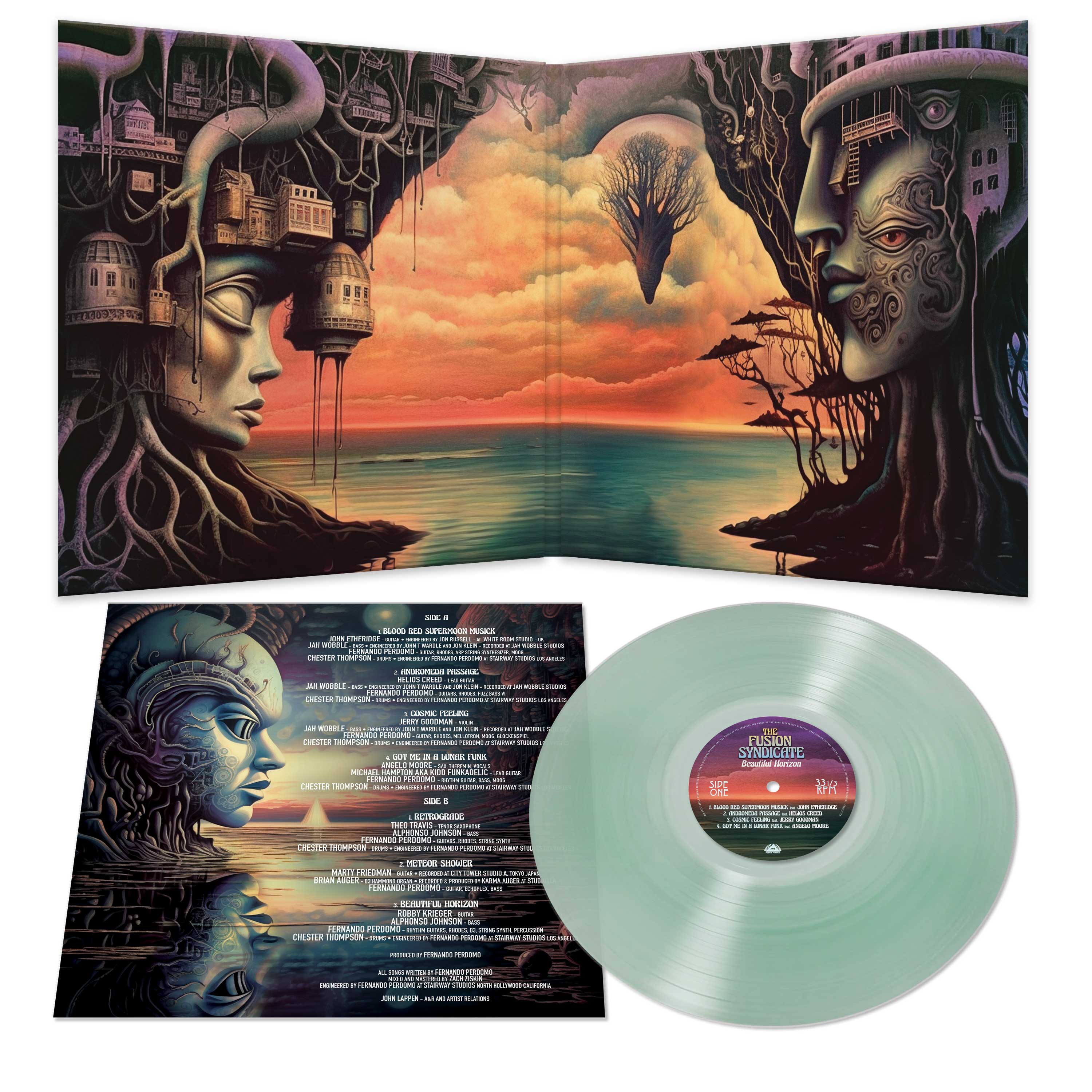 The Fusion Syndicate - Beautiful Horizon (Coke Bottle Green Vinyl) - Image 2