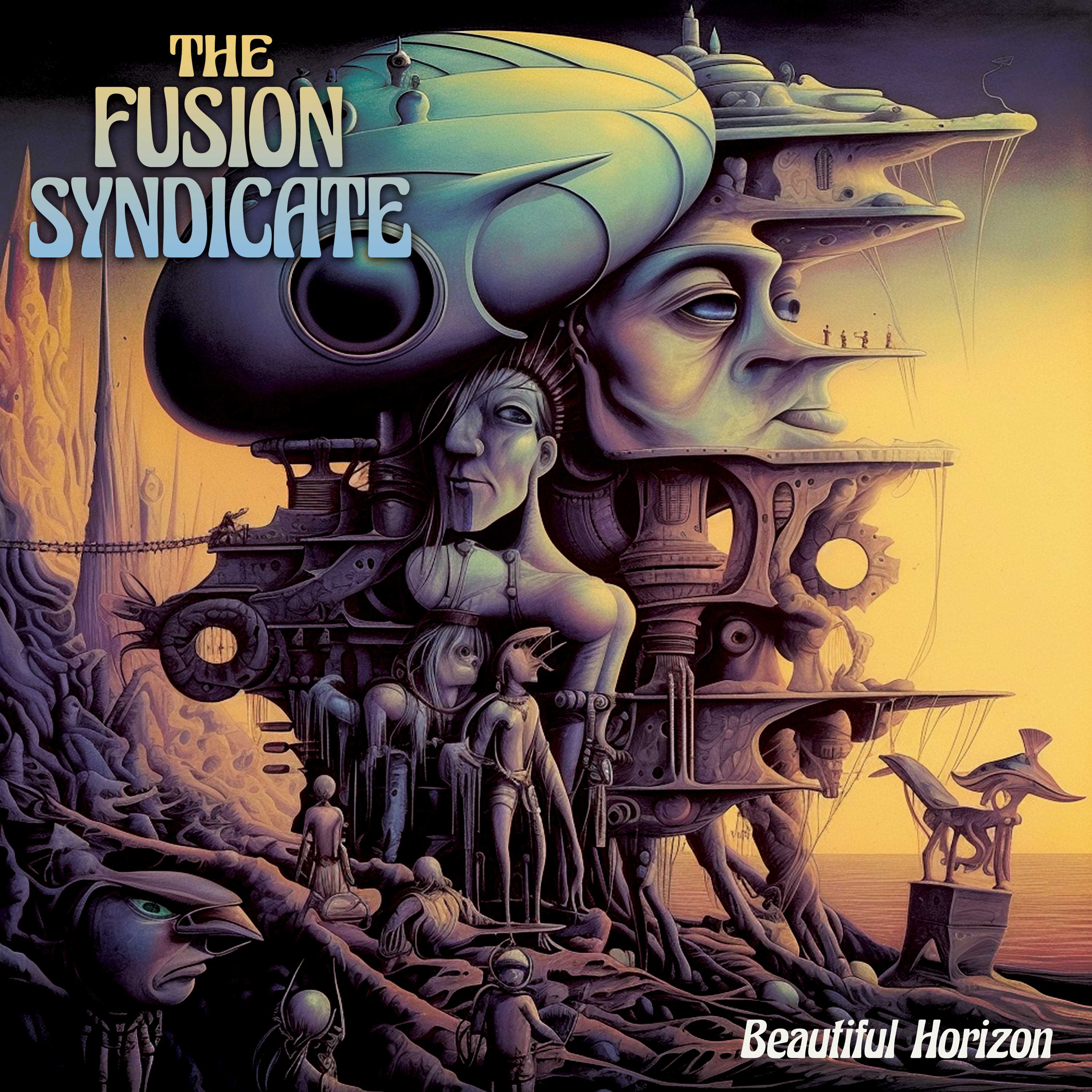 The Fusion Syndicate - Beautiful Horizon (Coke Bottle Green Vinyl) - Image 4