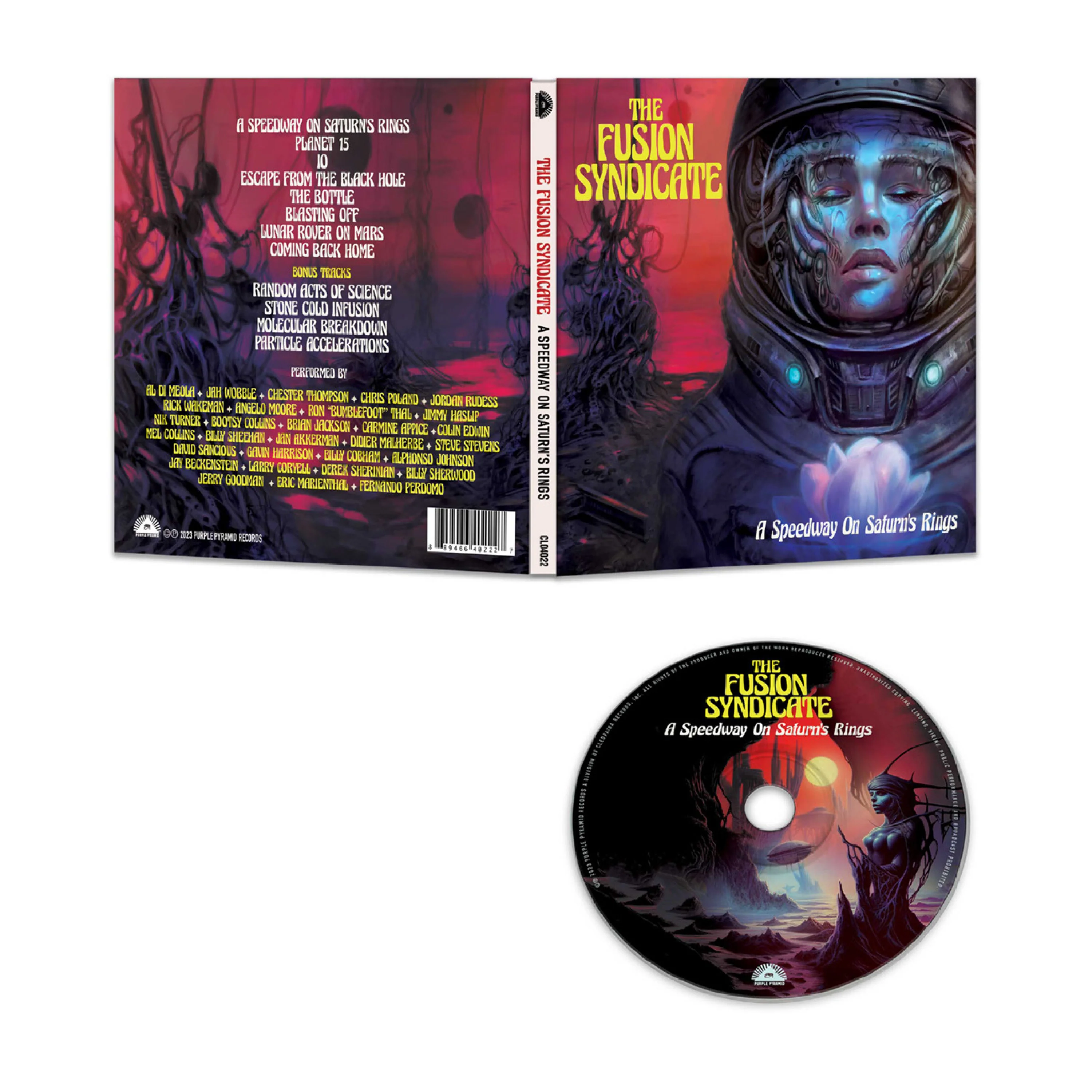 The Fusion Syndicate - Speedway On Saturn's Rings (CD) - Image 2