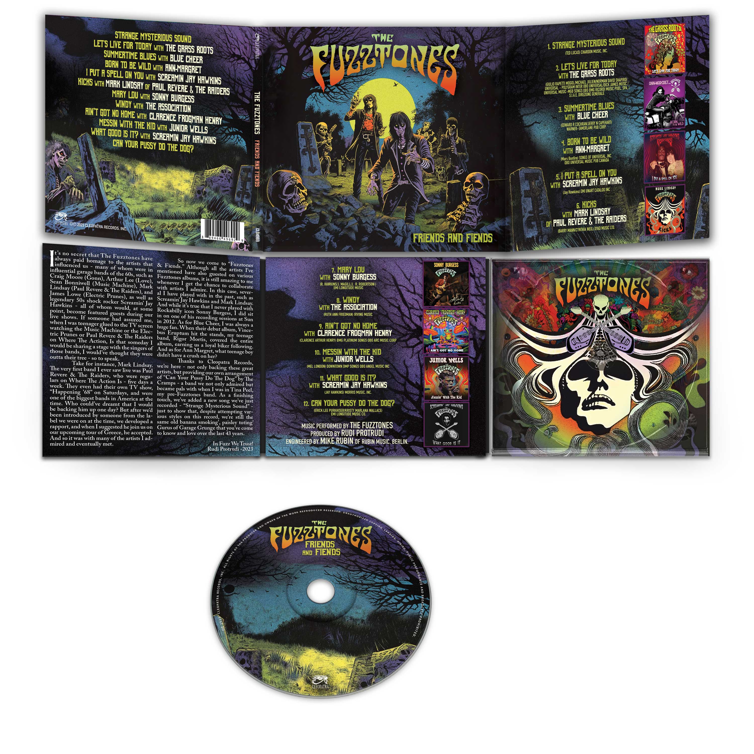 The Fuzztones - Friends and Fiends (CD) - Image 2