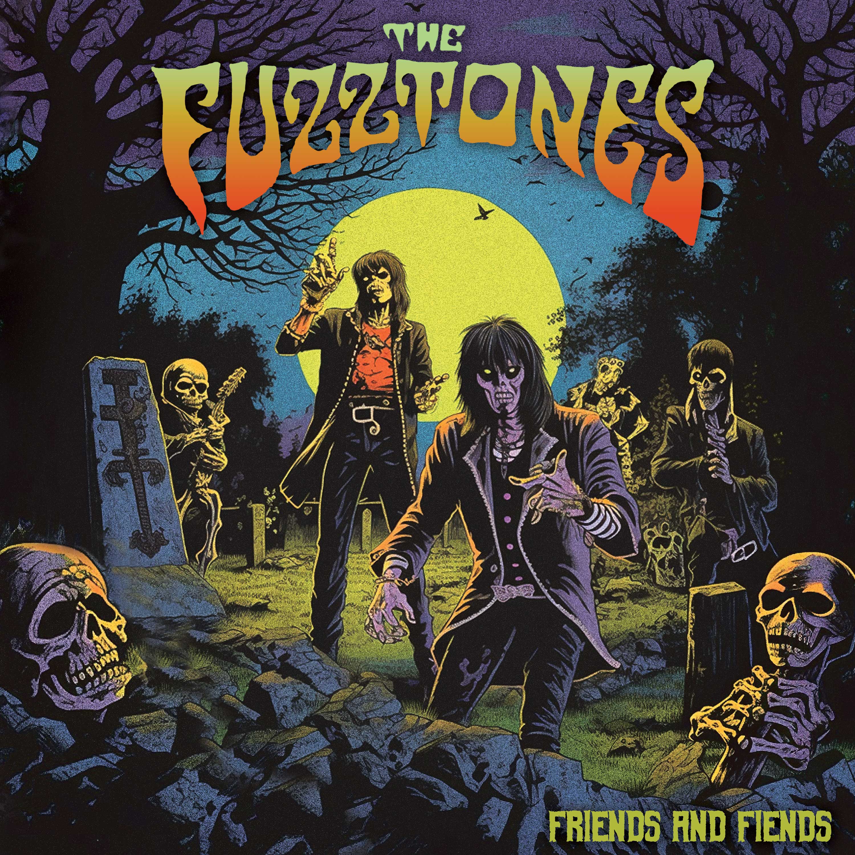 The Fuzztones - Friends and Fiends (Orange Vinyl) - Image 3