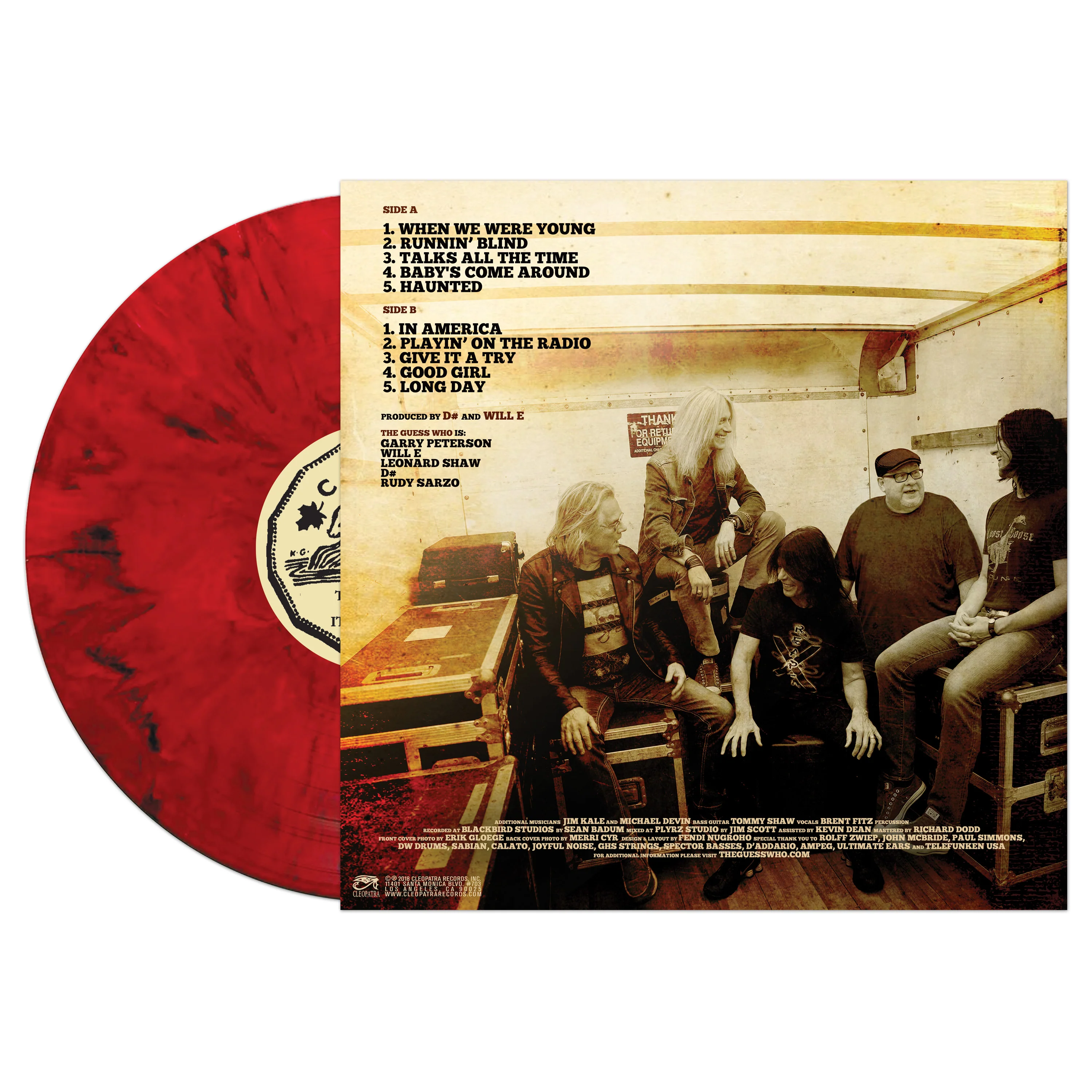 The Guess Who - The Future Is What It Used To Be (Red Marble Vinyl) - Image 2