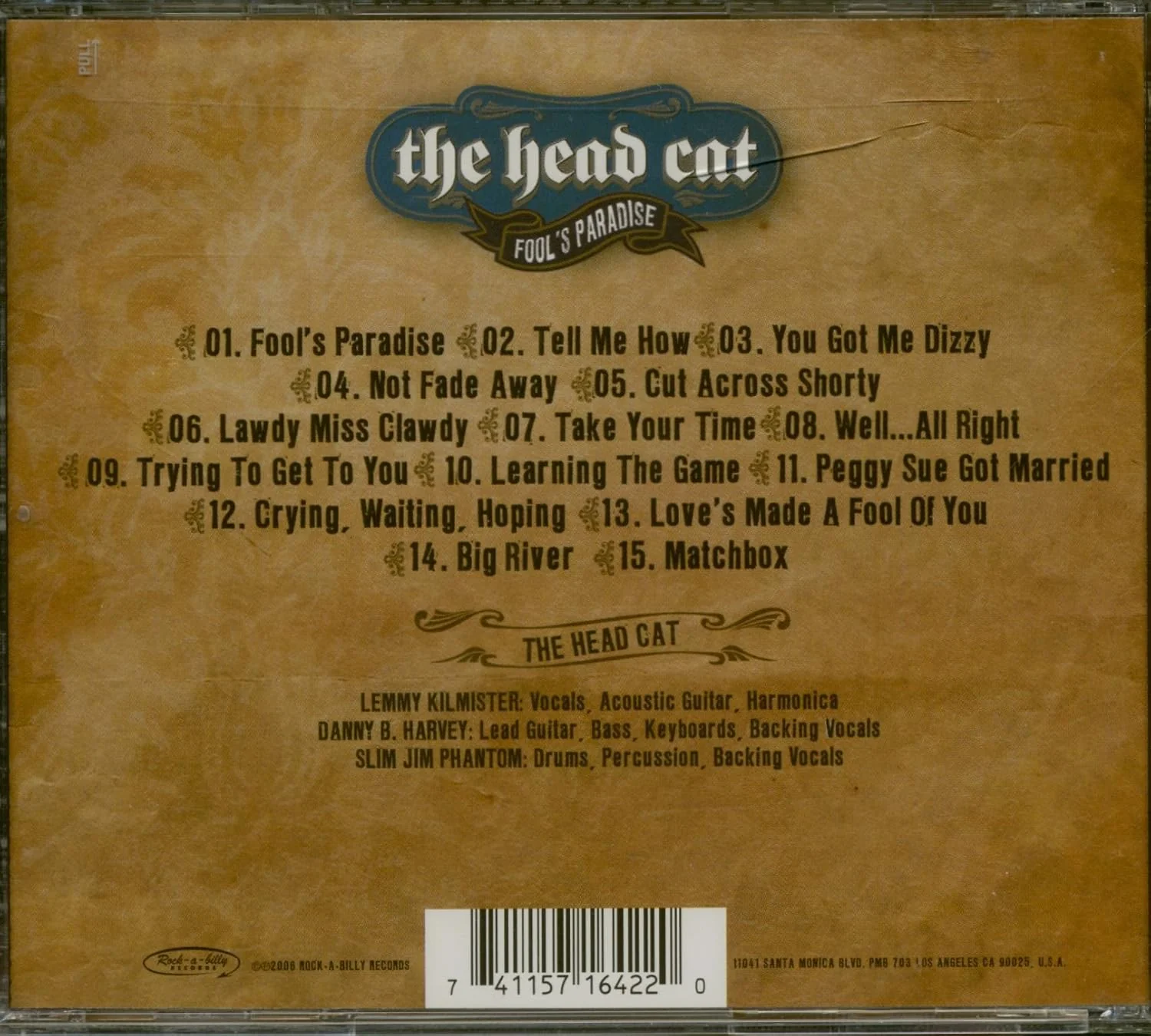 The Head Cat - Fool’s Paradise (CD) - Image 2