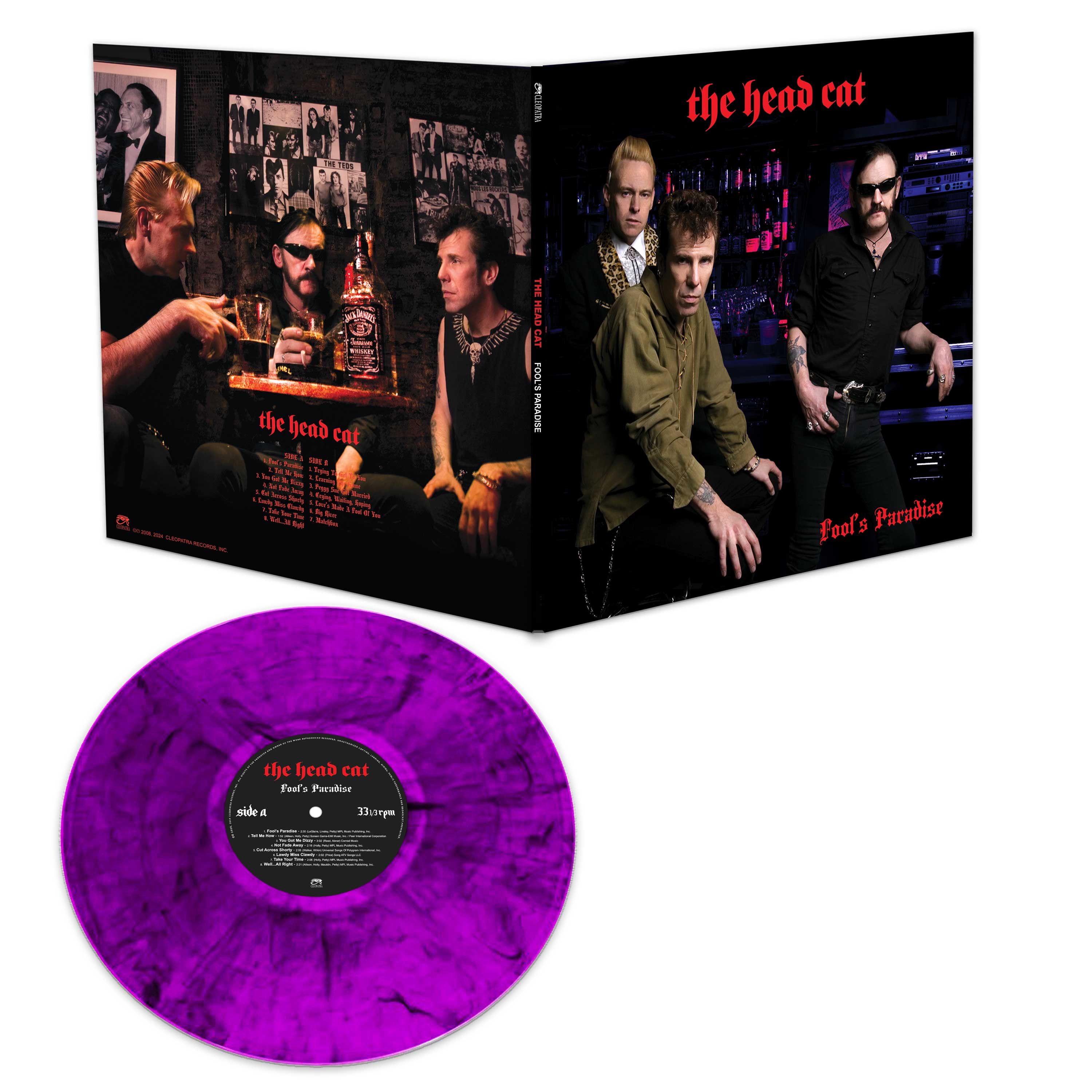The Head Cat - Fool's Paradise (Purple Marble Vinyl) - Image 2