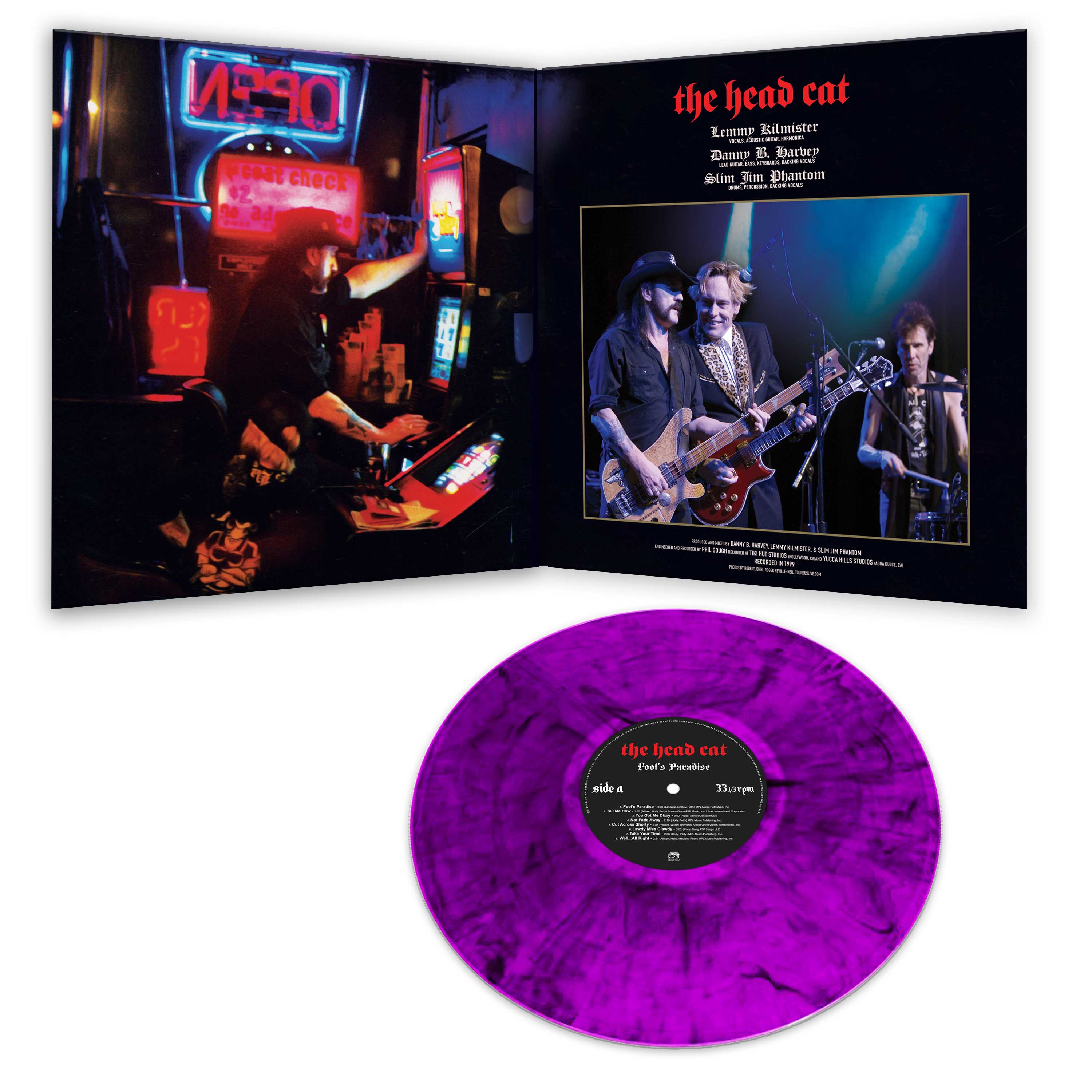 The Head Cat - Fool's Paradise (Purple Marble Vinyl) - Image 3