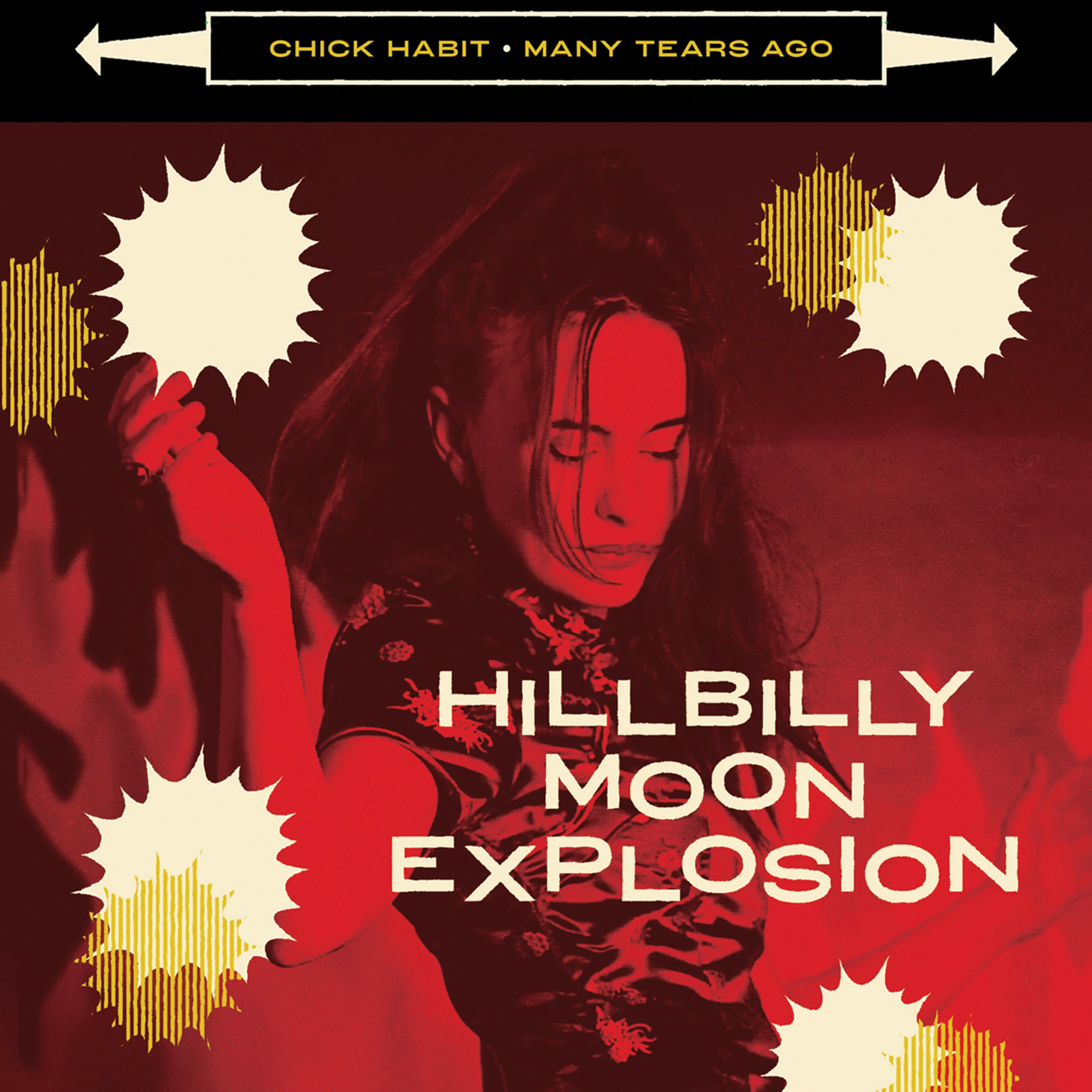 The Hillbilly Moon Explosion - Chick Habit (Limited Edition 7" Splatter Vinyl) - Image 3
