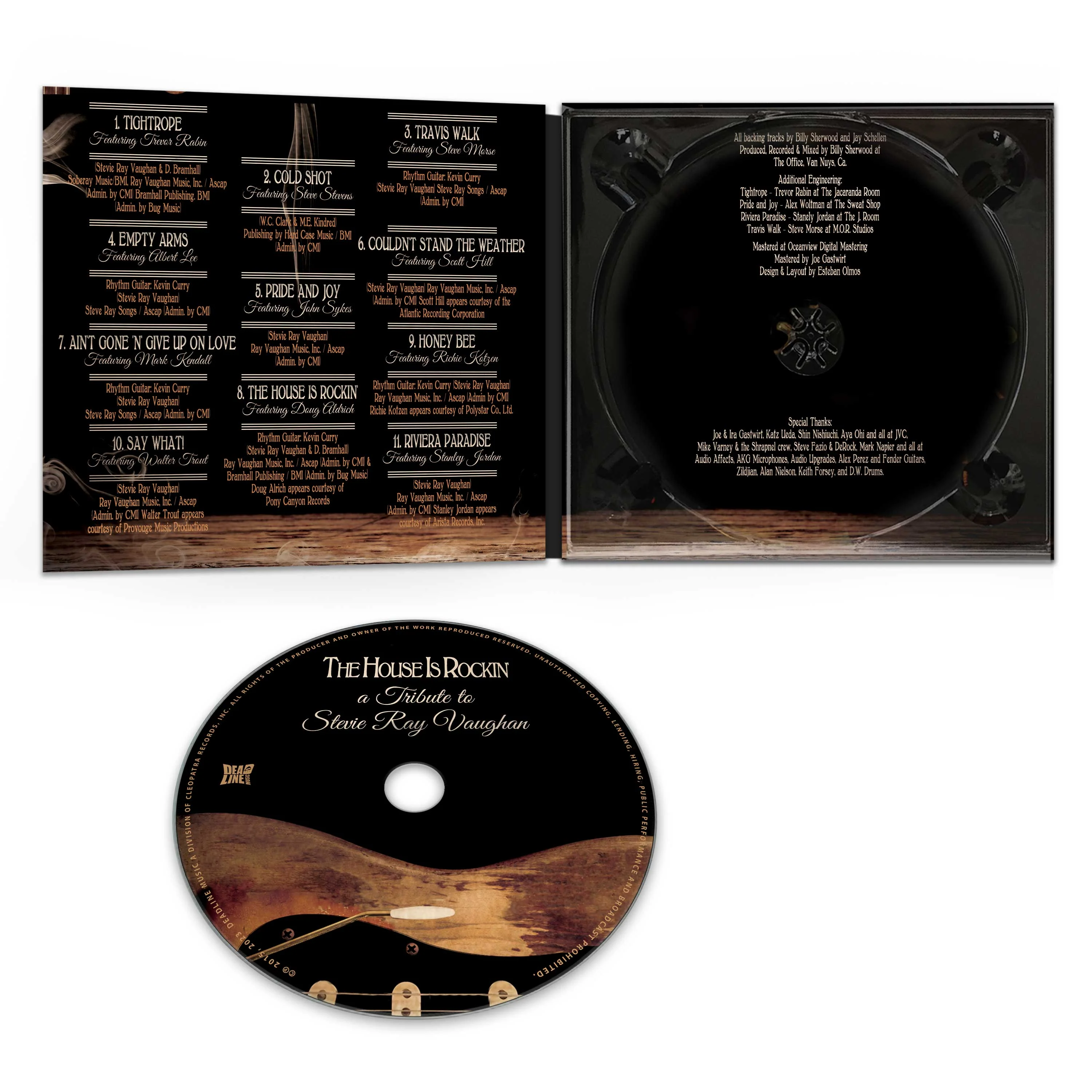 The House Is Rockin’ - A Tribute To Stevie Ray Vaughan (CD Digipak) - Image 3