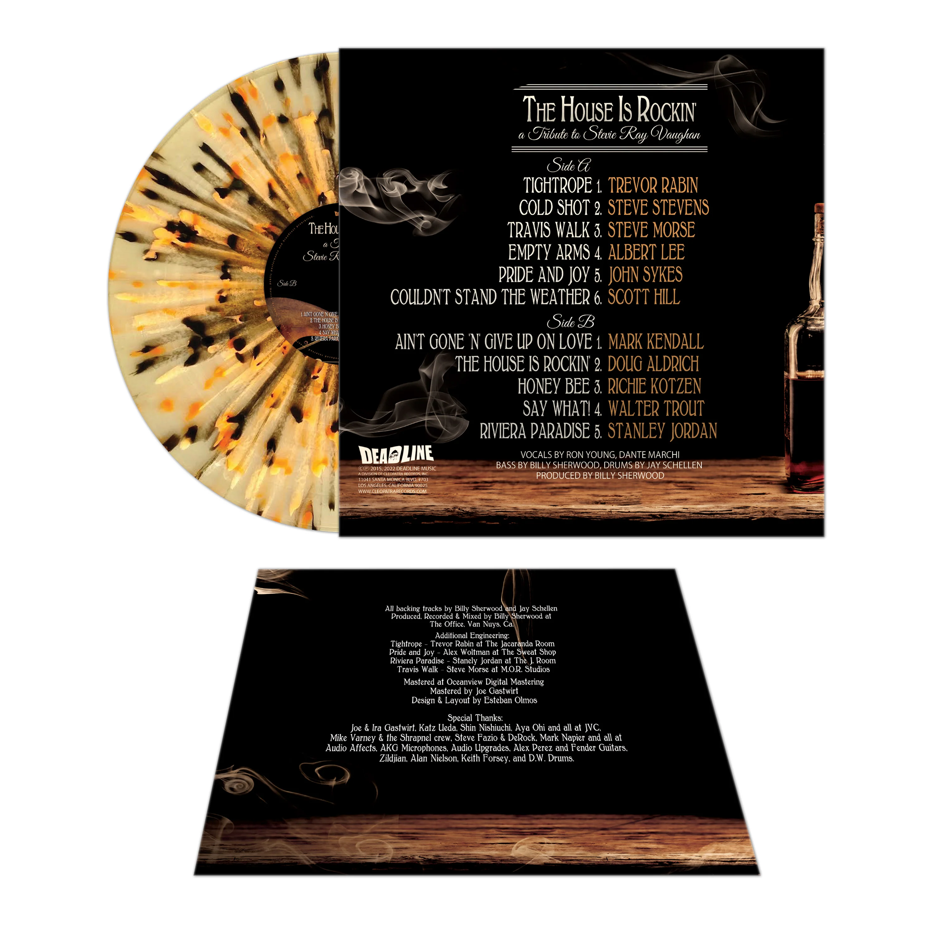 The House Is Rockin' - A Tribute To Stevie Ray Vaughan (Splatter Vinyl) - Image 3