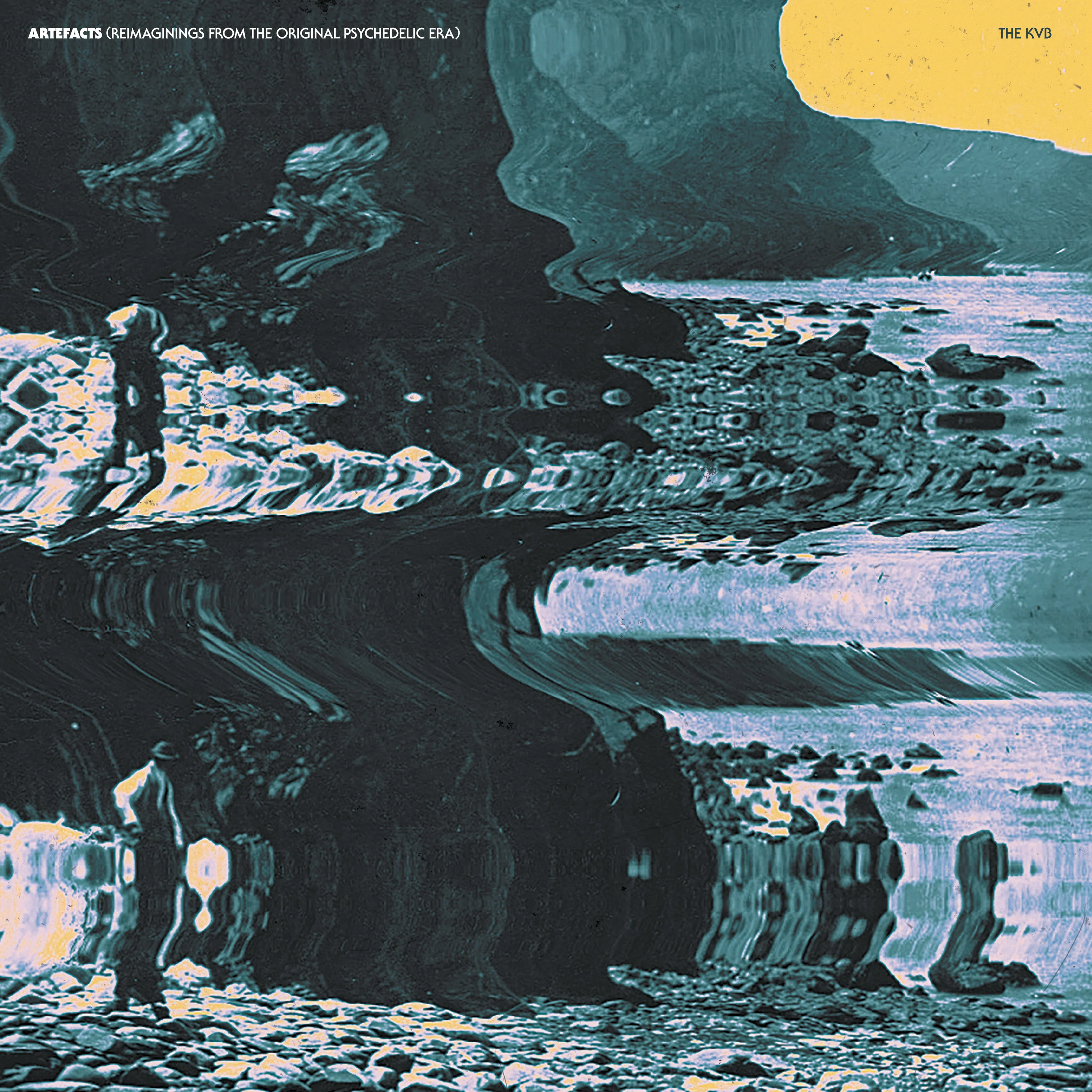 The KVB  - Artefacts (Reimaginings From The Original Psychedelic Era (Blue-Yellow Haze Vinyl) - Image 5