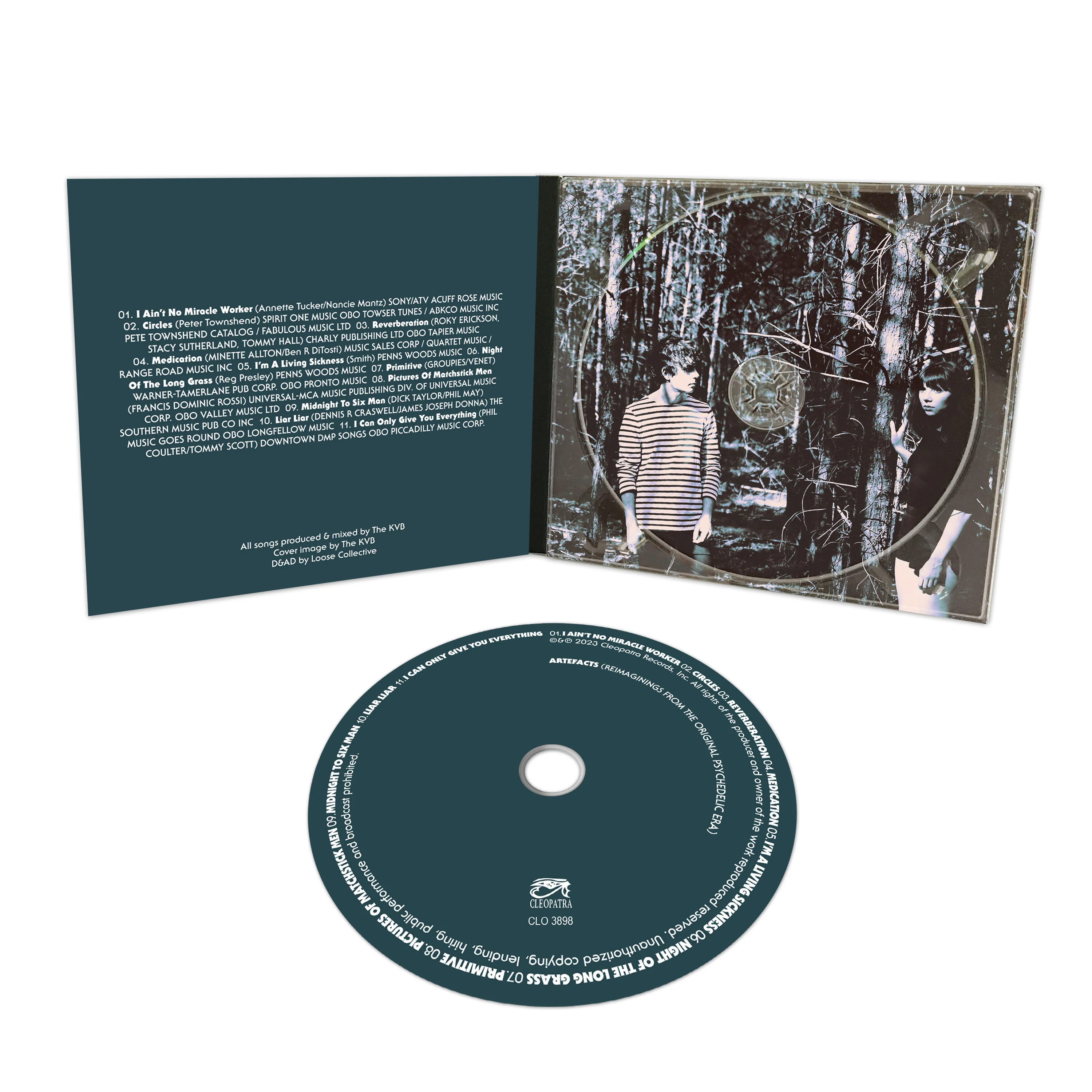 The KVB - Artefacts (Reimaginings From The Original Psychedelic Era) (CD) - Image 2