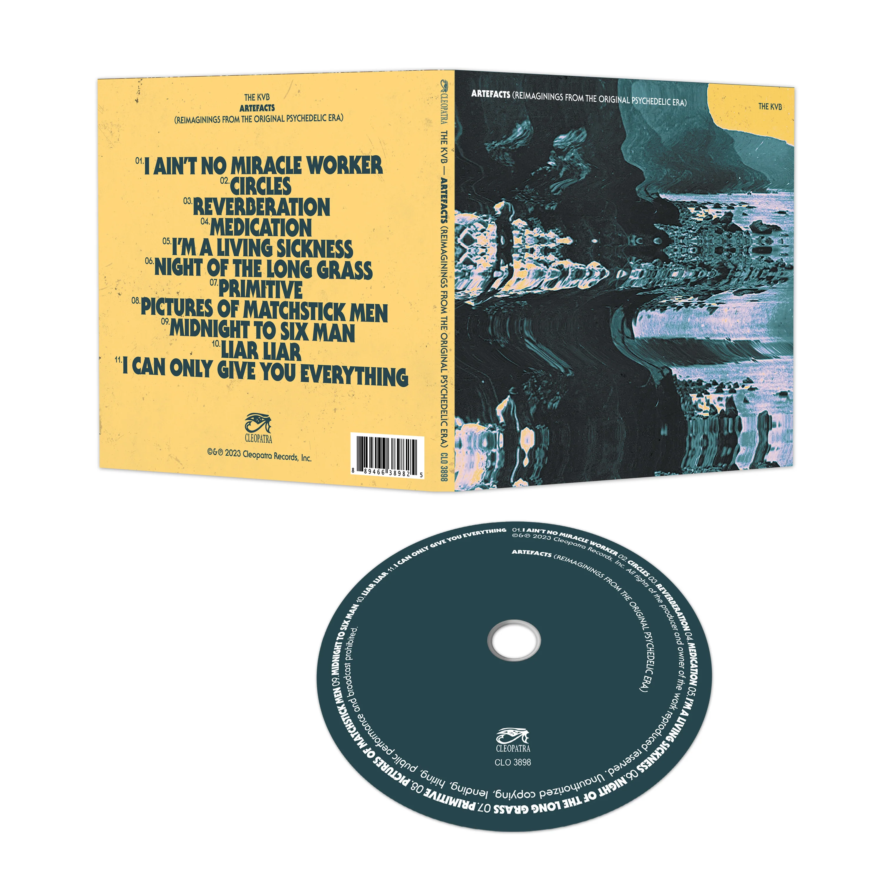 The KVB - Artefacts (Reimaginings From The Original Psychedelic Era) (CD) - Image 3