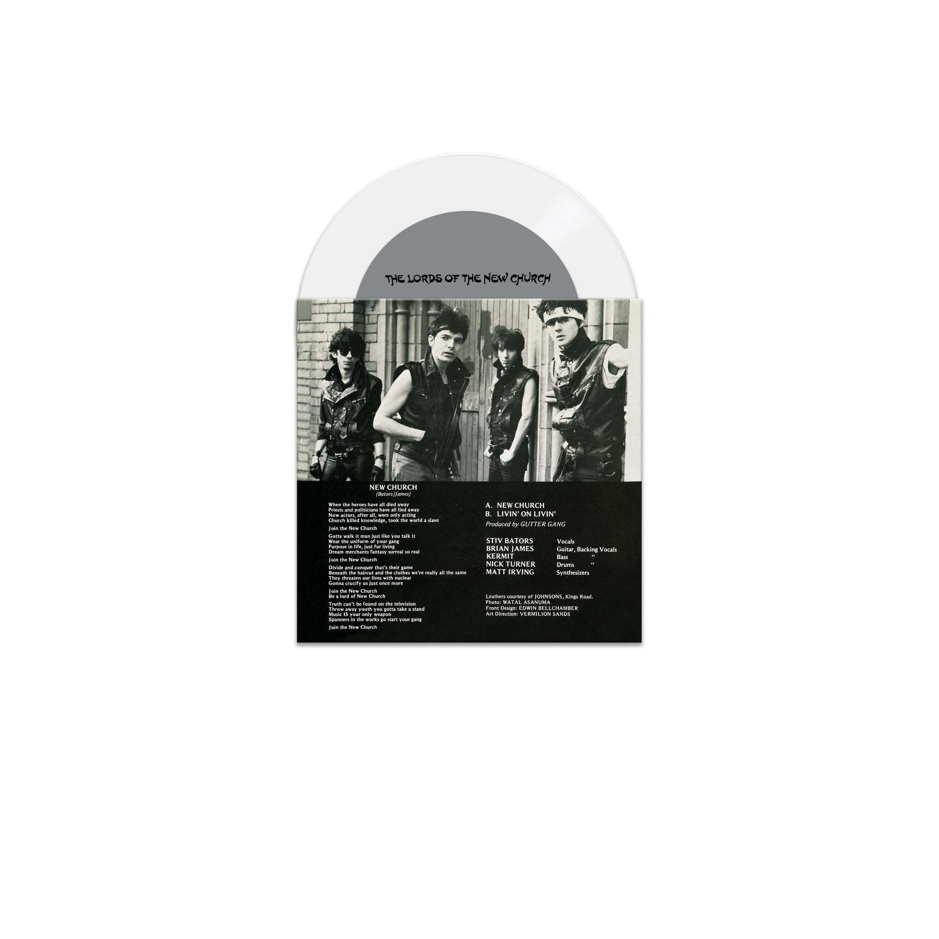 The Lords Of The New Church - Open Your Eyes (Purple LP + White 7" Vinyl) - Image 4