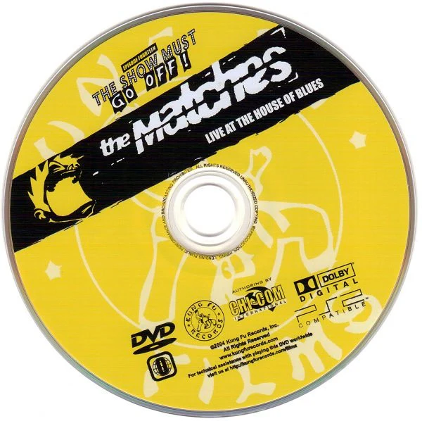 The Matches - The Show Must Go Off! - Live at the House of Blues (DVD) - Image 3