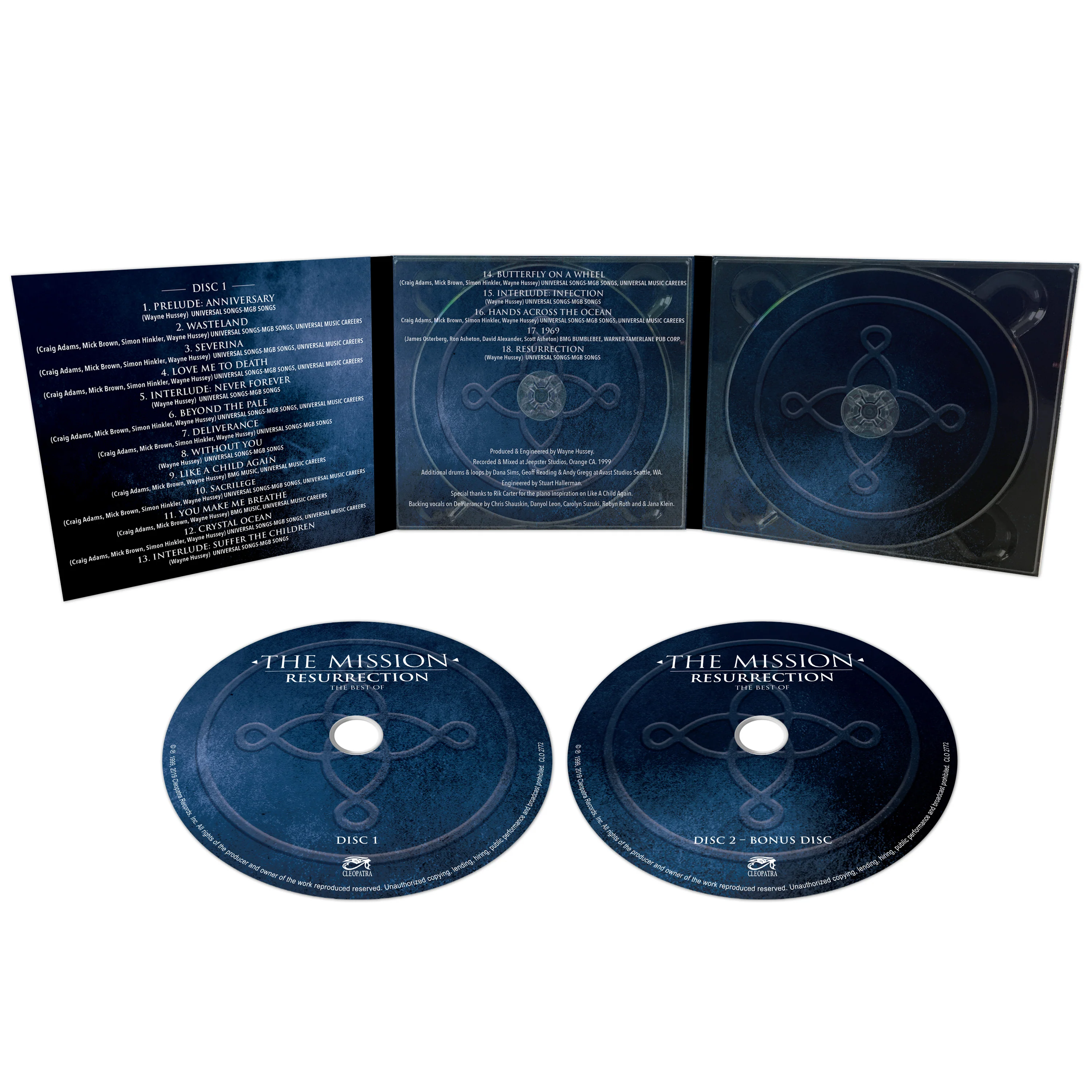 The Mission - Resurrection - The Best of (2 CD Digipak) - Image 3