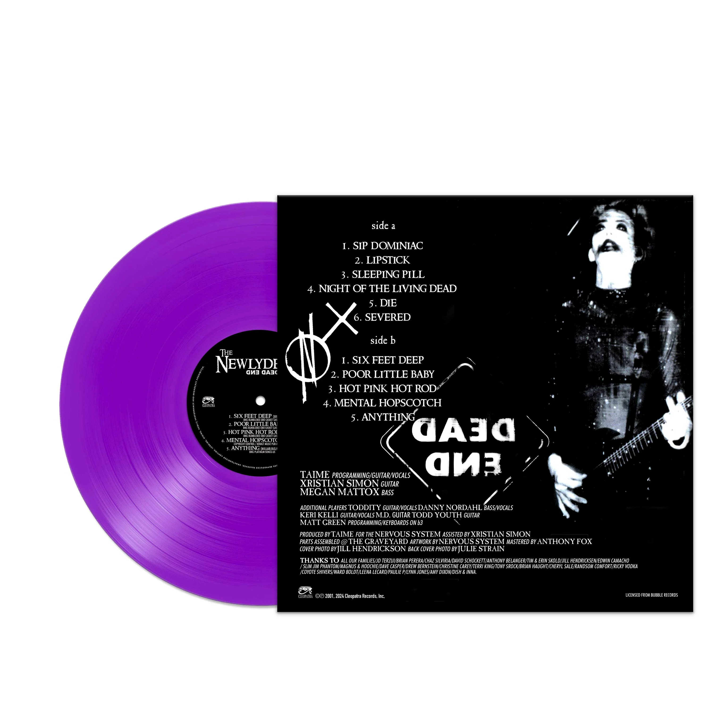 The Newlydeads - Dead End (Purple Vinyl) - Image 2