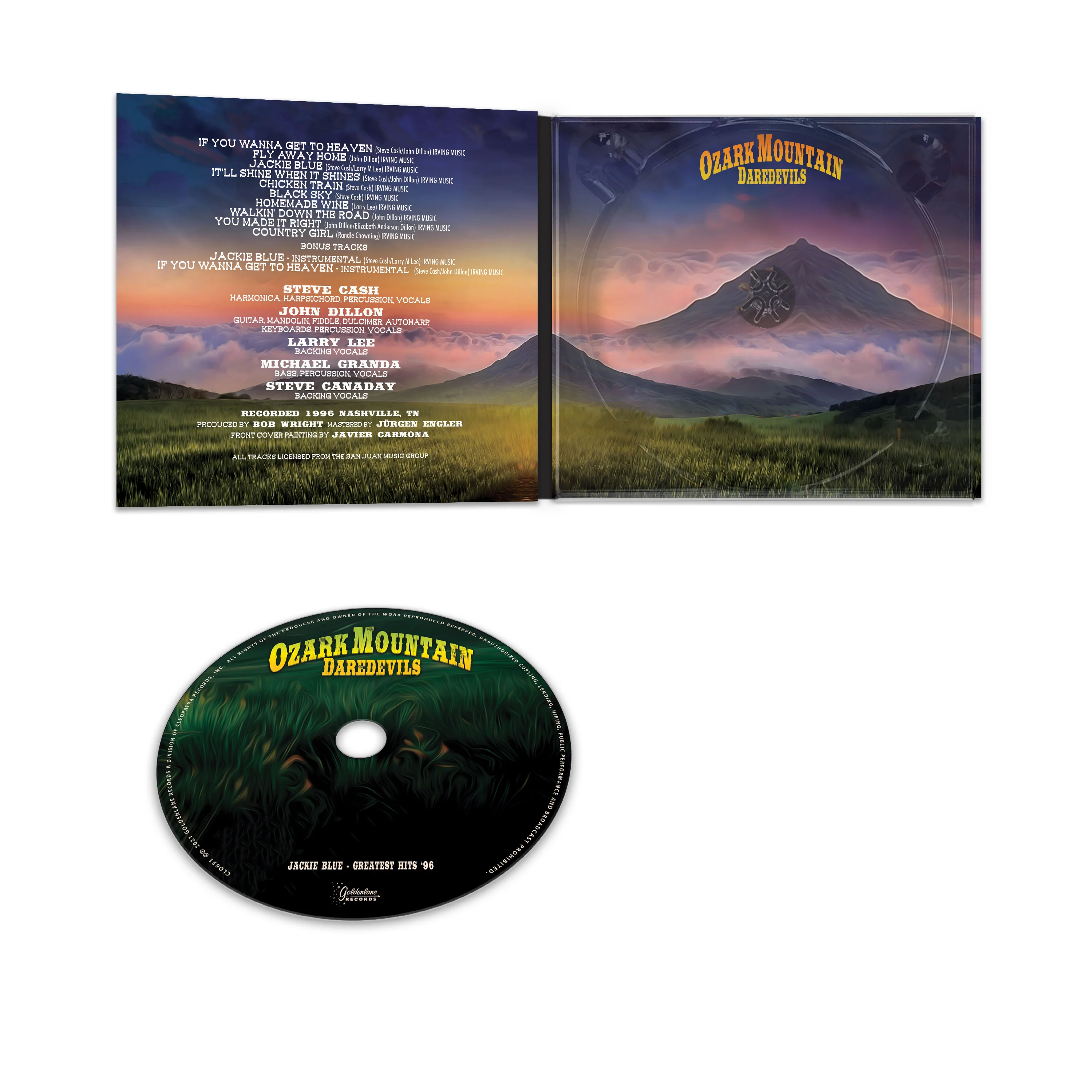 The Ozark Mountain Daredevils - Jackie Blue - Greatest Hits '96 (CD) - Image 3