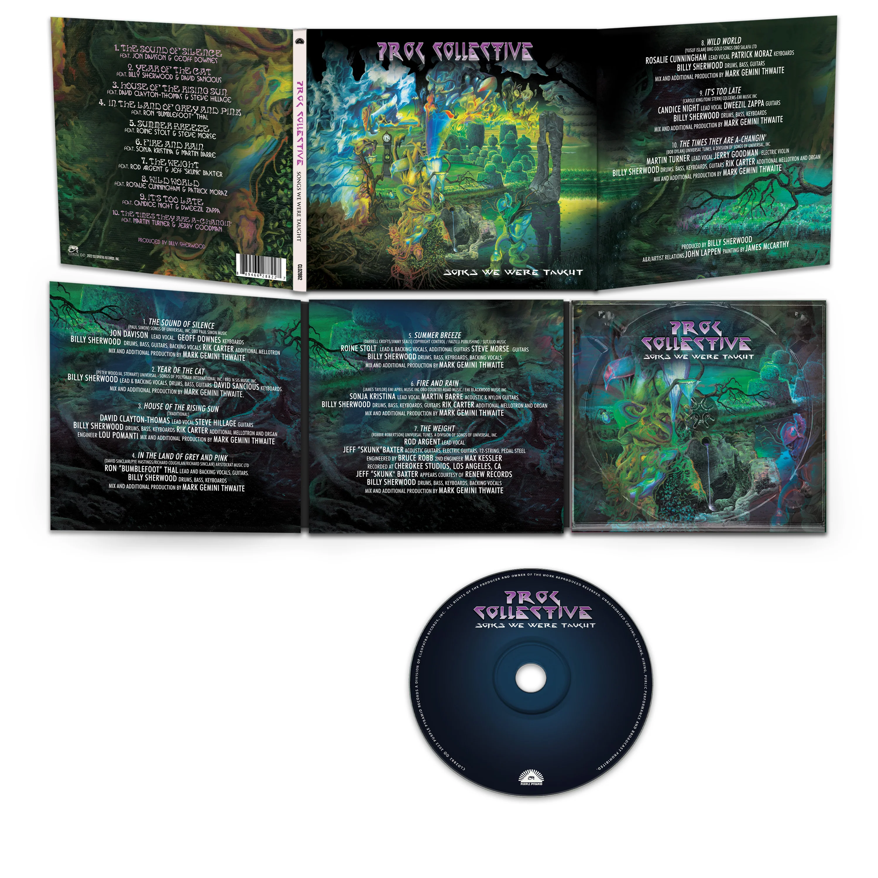 The Prog Collective - Songs We Were Taught (CD Digipak) - Image 2