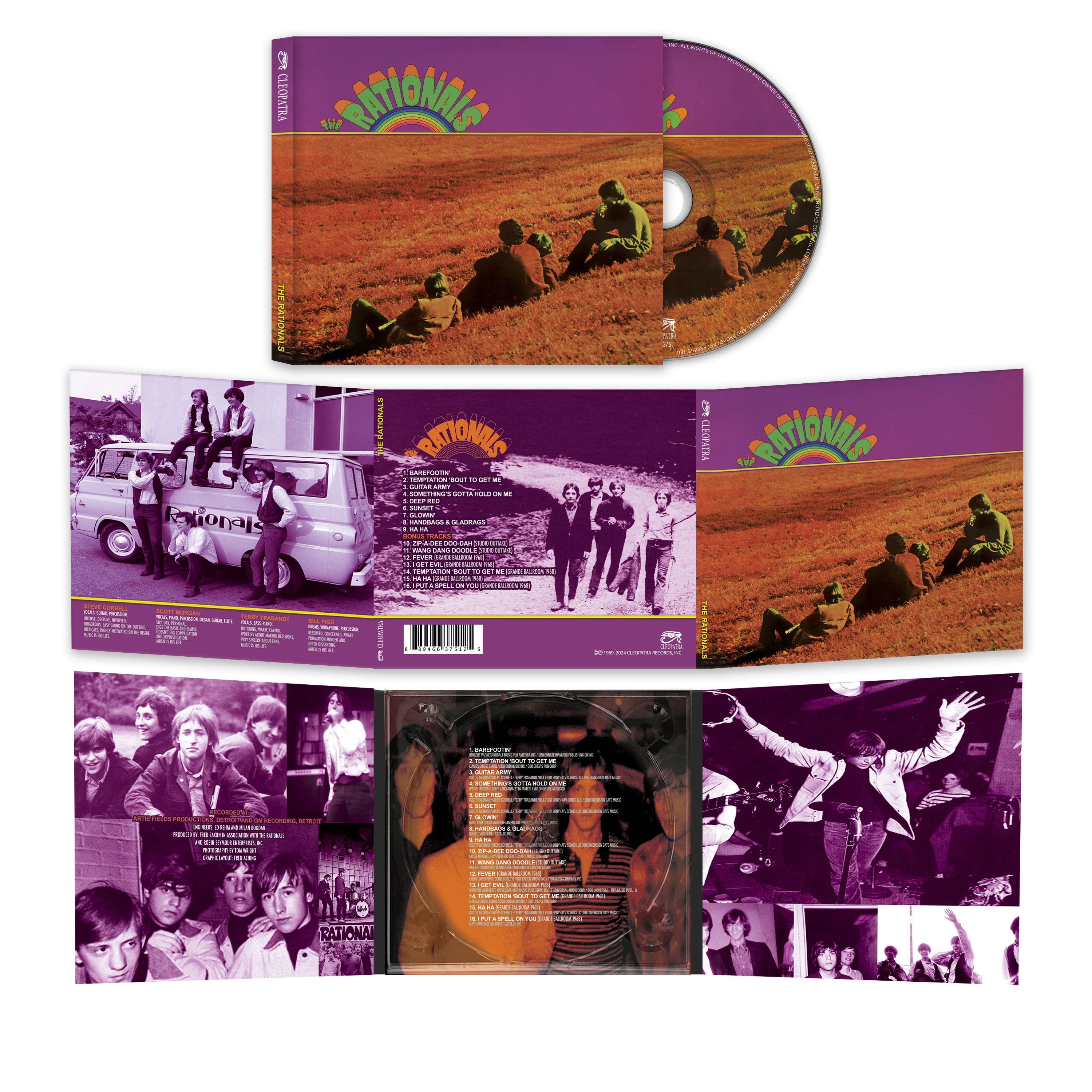 The Rationals - The Rationals (CD) - Image 2