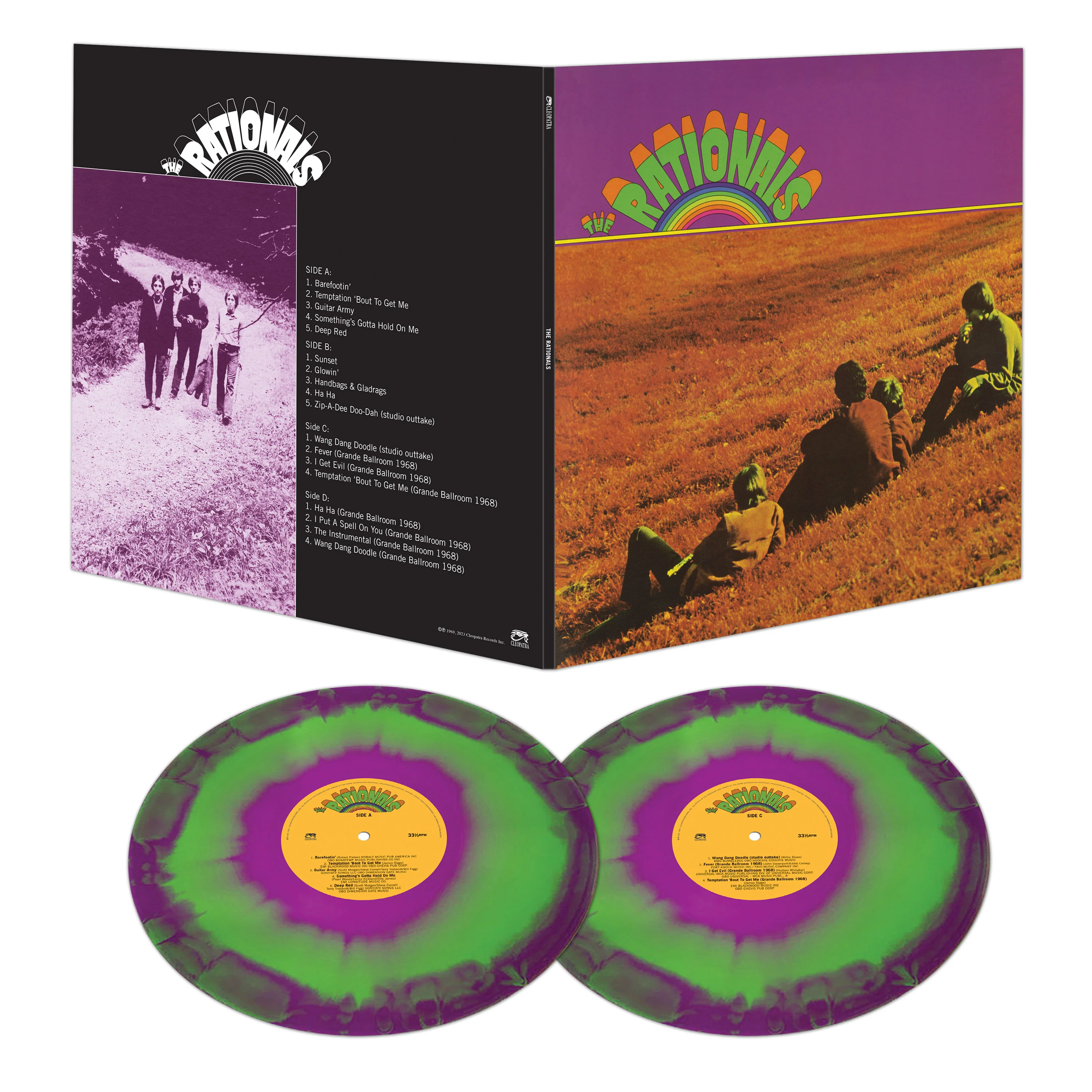 The Rationals (Purple-Green Haze Double Vinyl) - Image 2