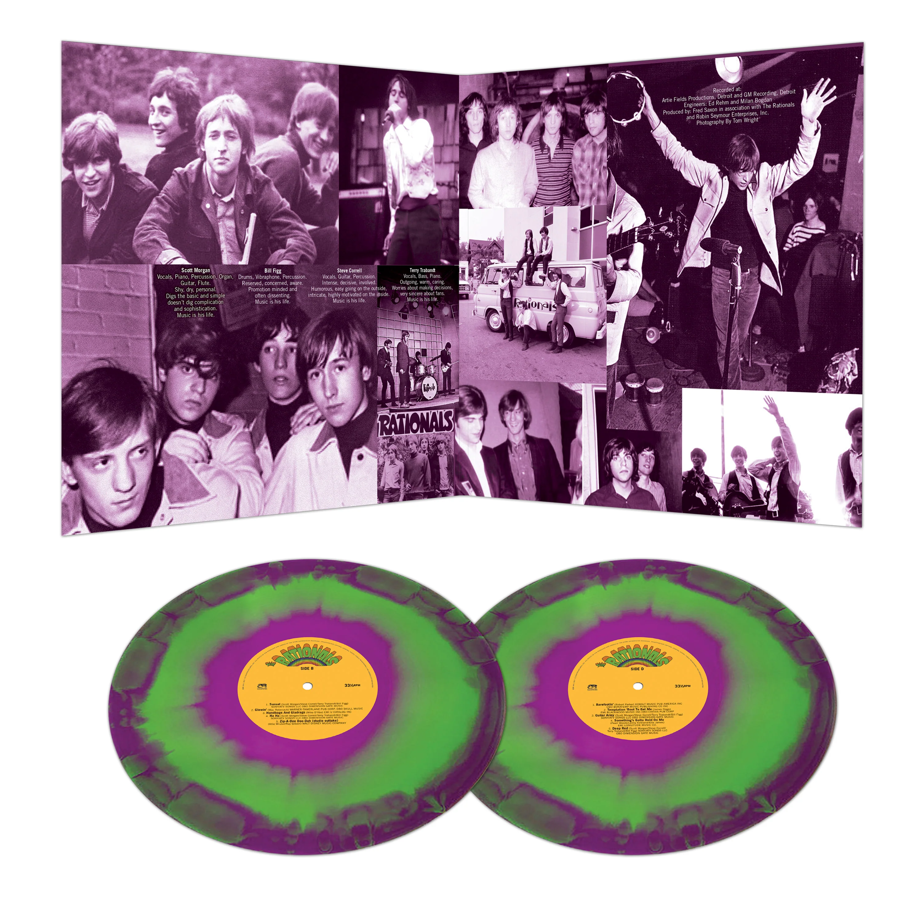 The Rationals (Purple-Green Haze Double Vinyl) - Image 3