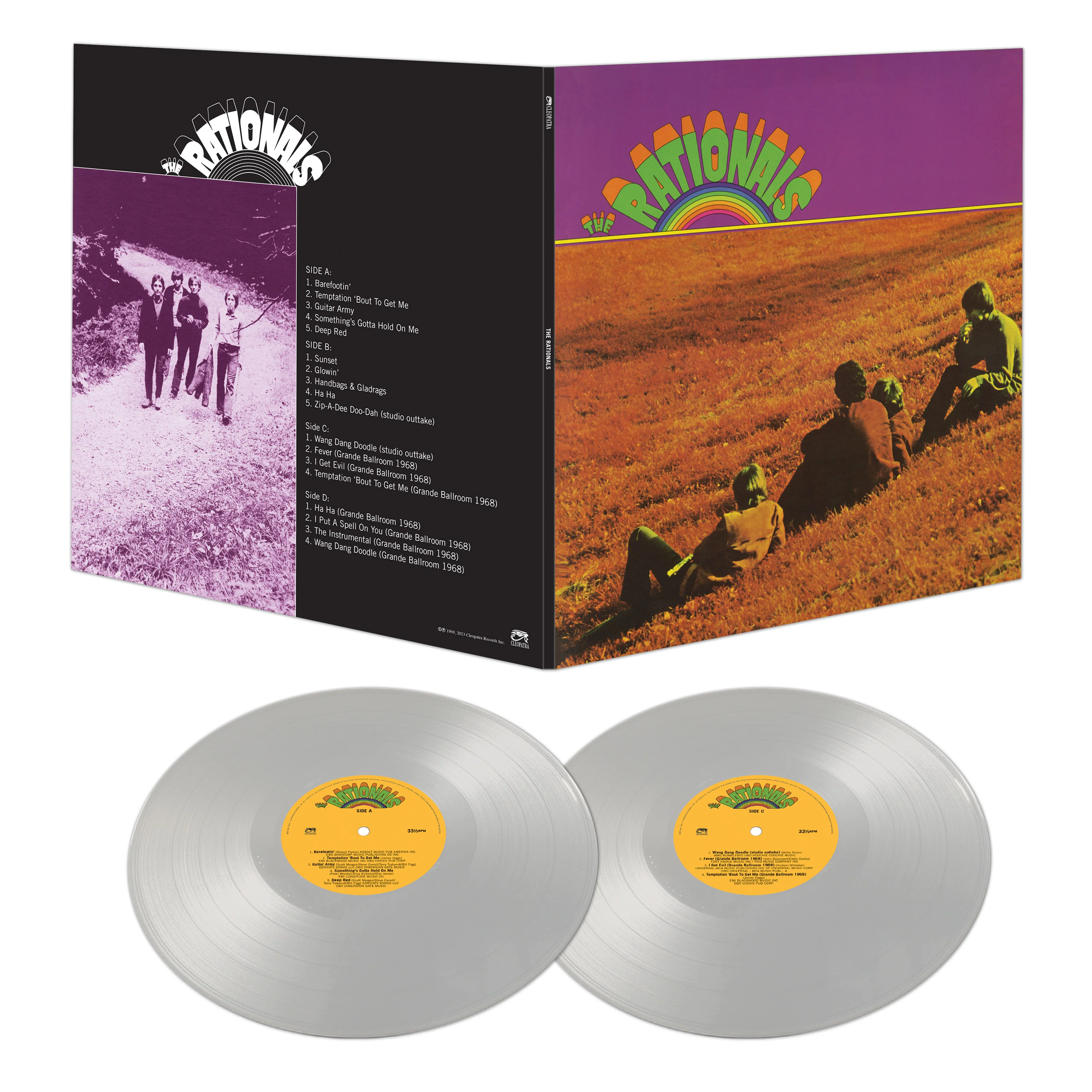 The Rationals - The Rationals (Silver Double Vinyl) - Image 2