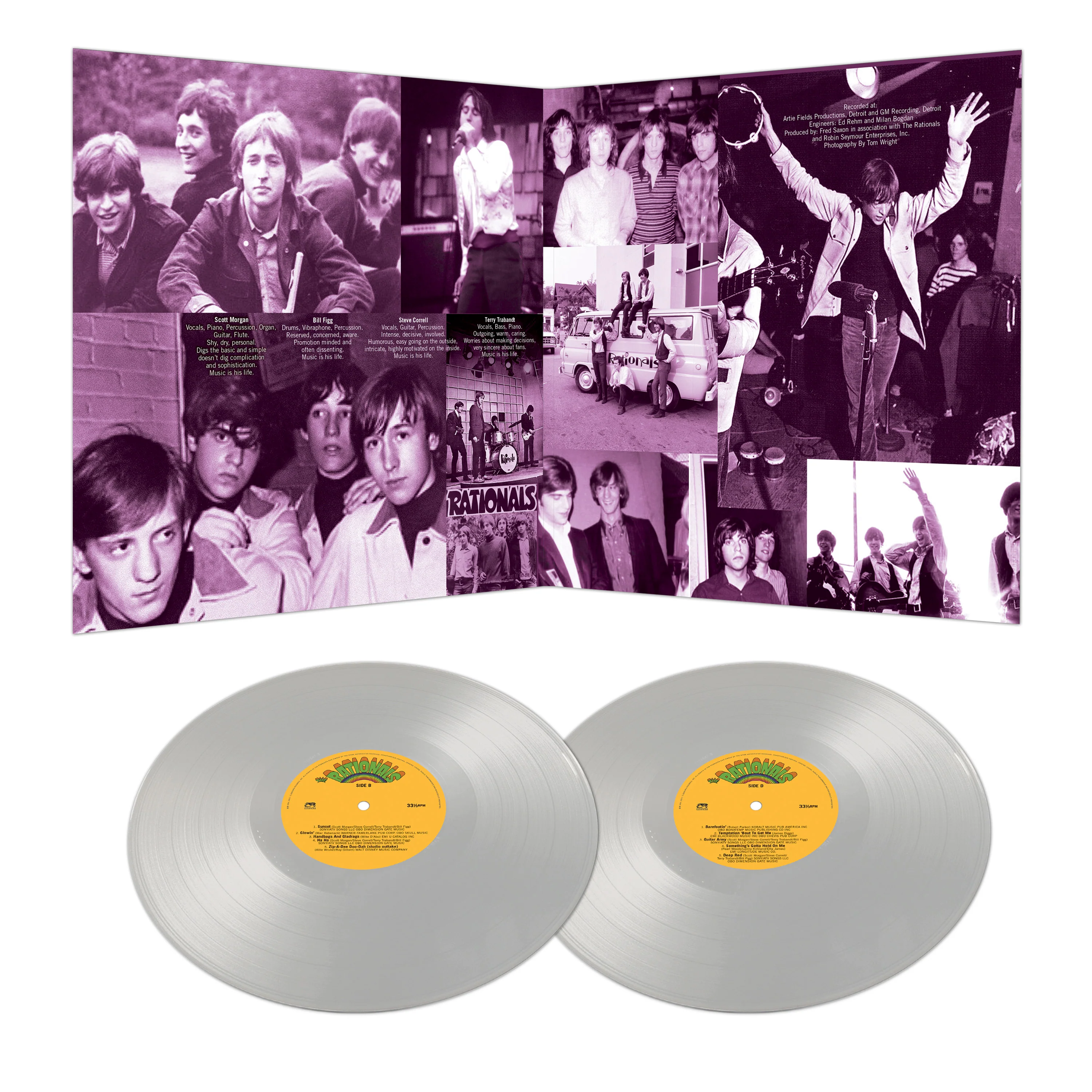 The Rationals - The Rationals (Silver Double Vinyl) - Image 3