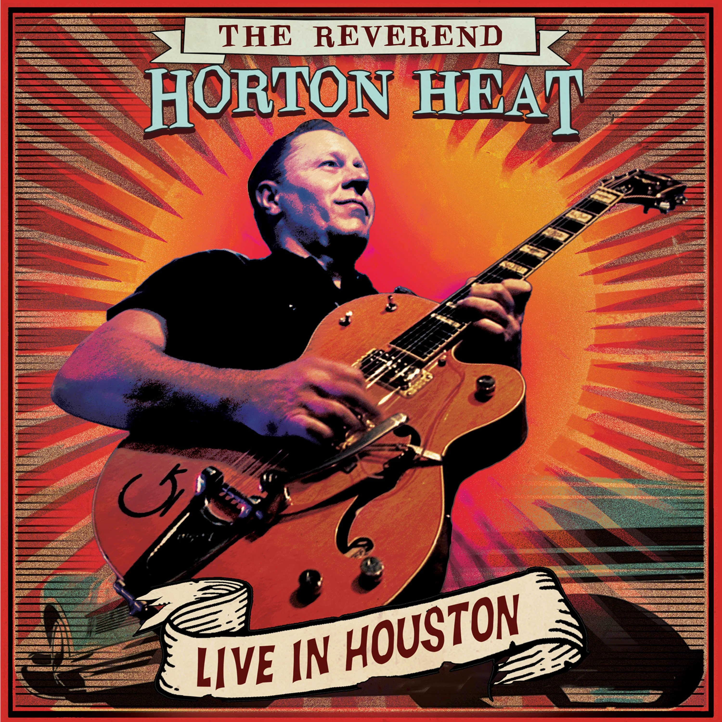 The Reverend Horton Heat - Live In Houston (Red Marble Vinyl) - Image 3