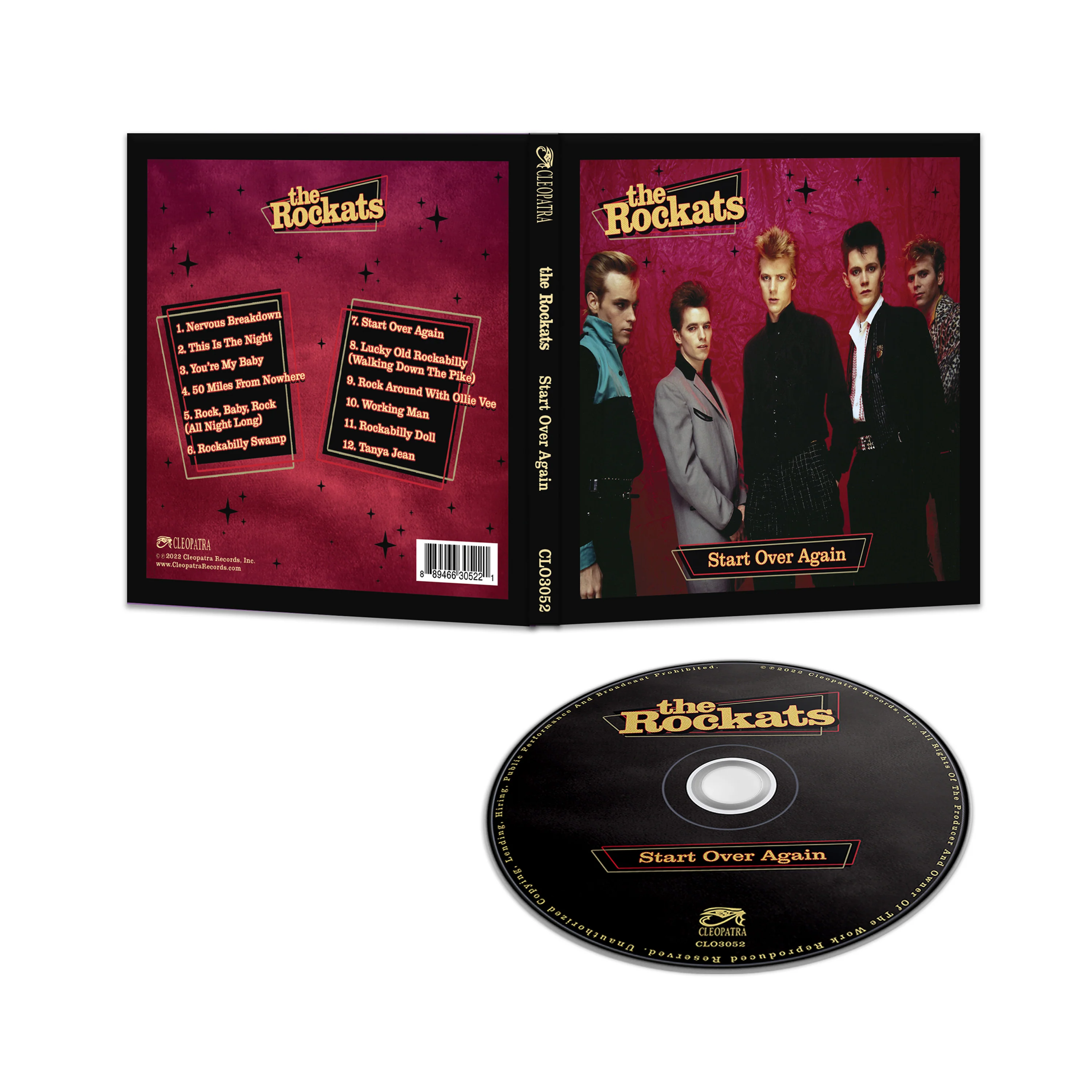 The Rockats - Start Over Again (CD Digipak) - Image 2