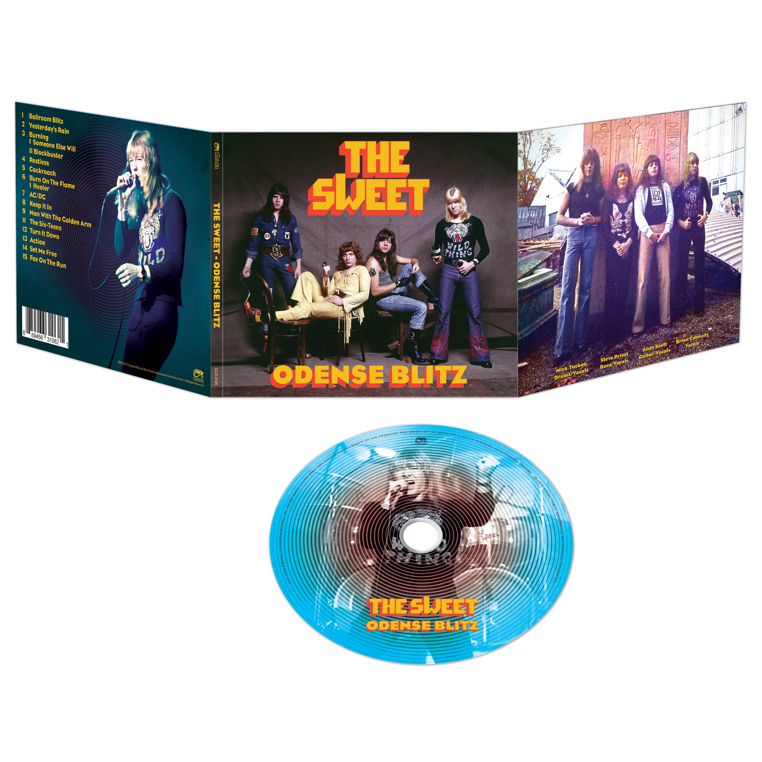 The Sweet - Odense Blitz (CD Digipak) - Image 3