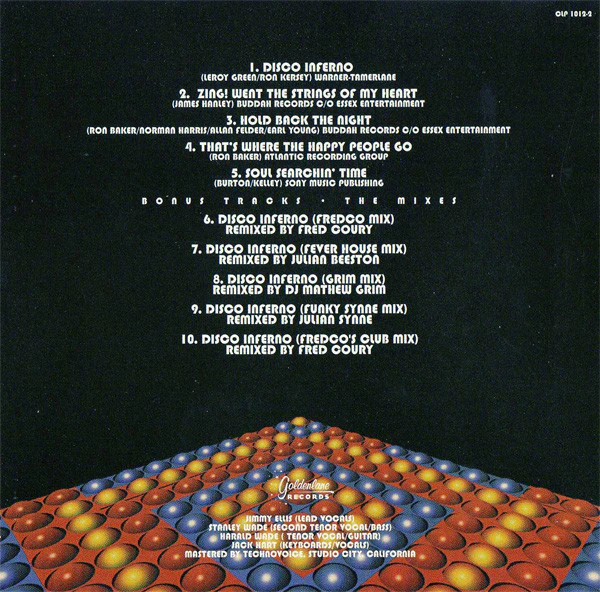 The Trammps - All The Hits & The Disco Inferno Millennium Mixes (CD) - Image 2