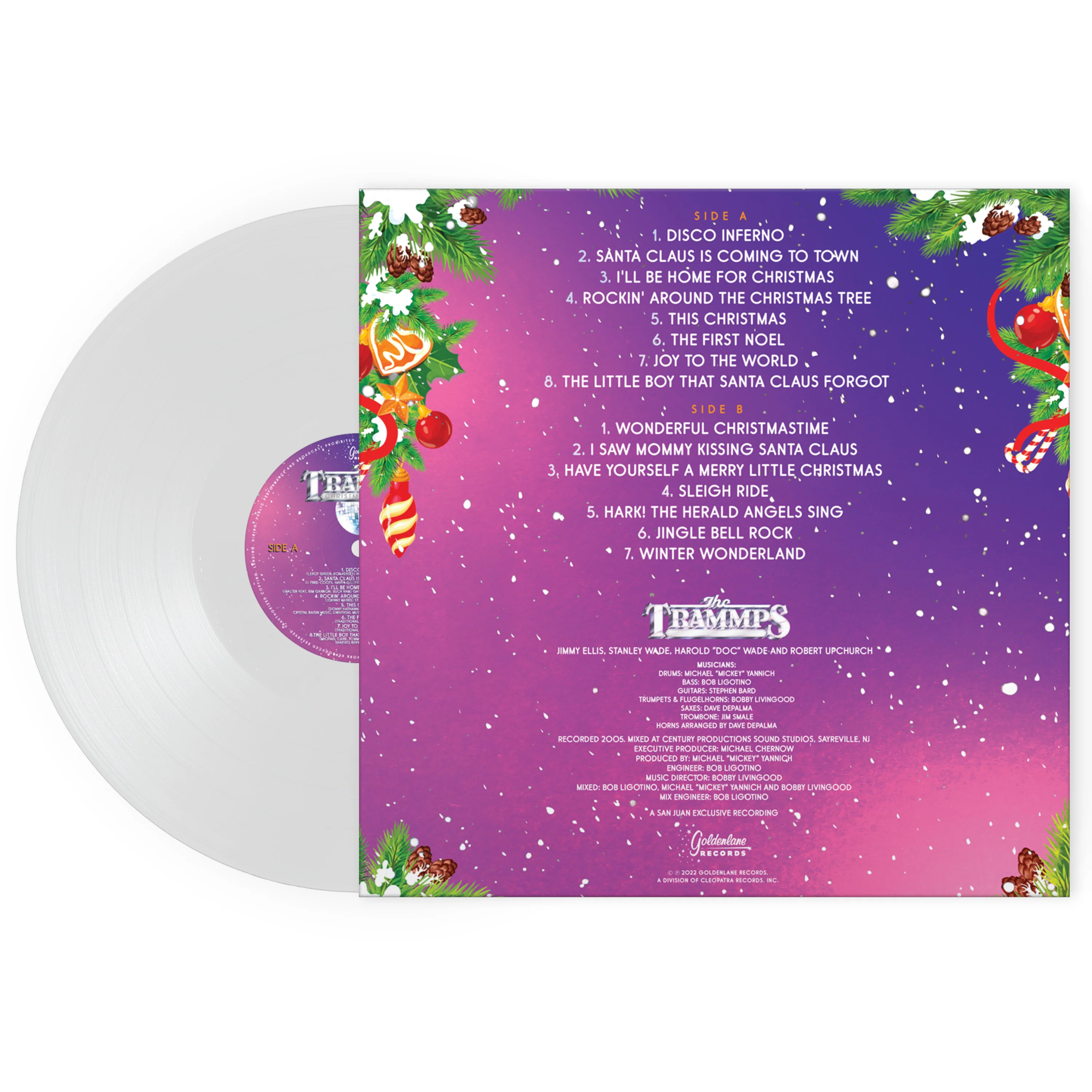 The Trammps - Christmas Inferno (White Vinyl) - Image 2