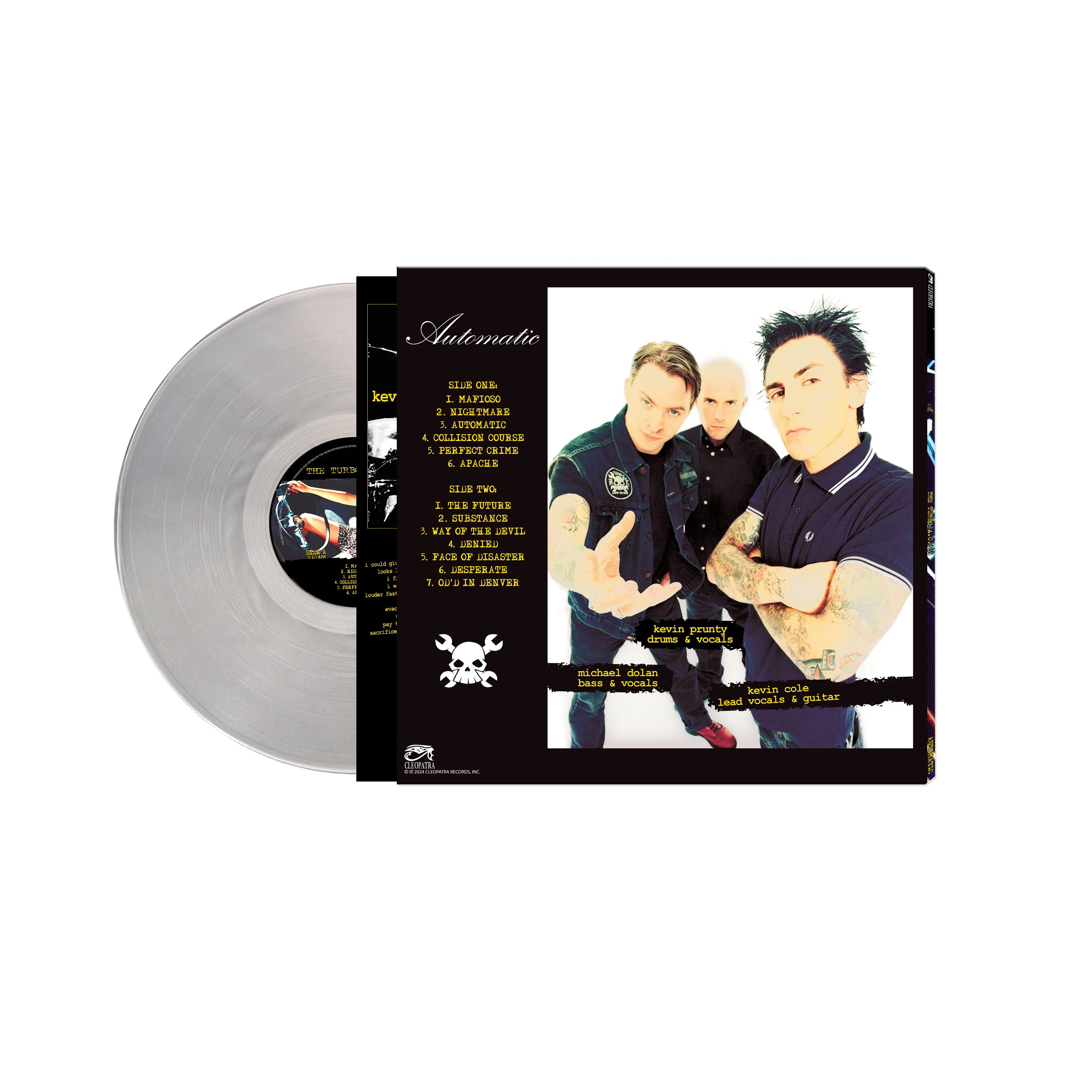 The Turbo A.C.'s - Automatic (Silver Vinyl) - Image 2