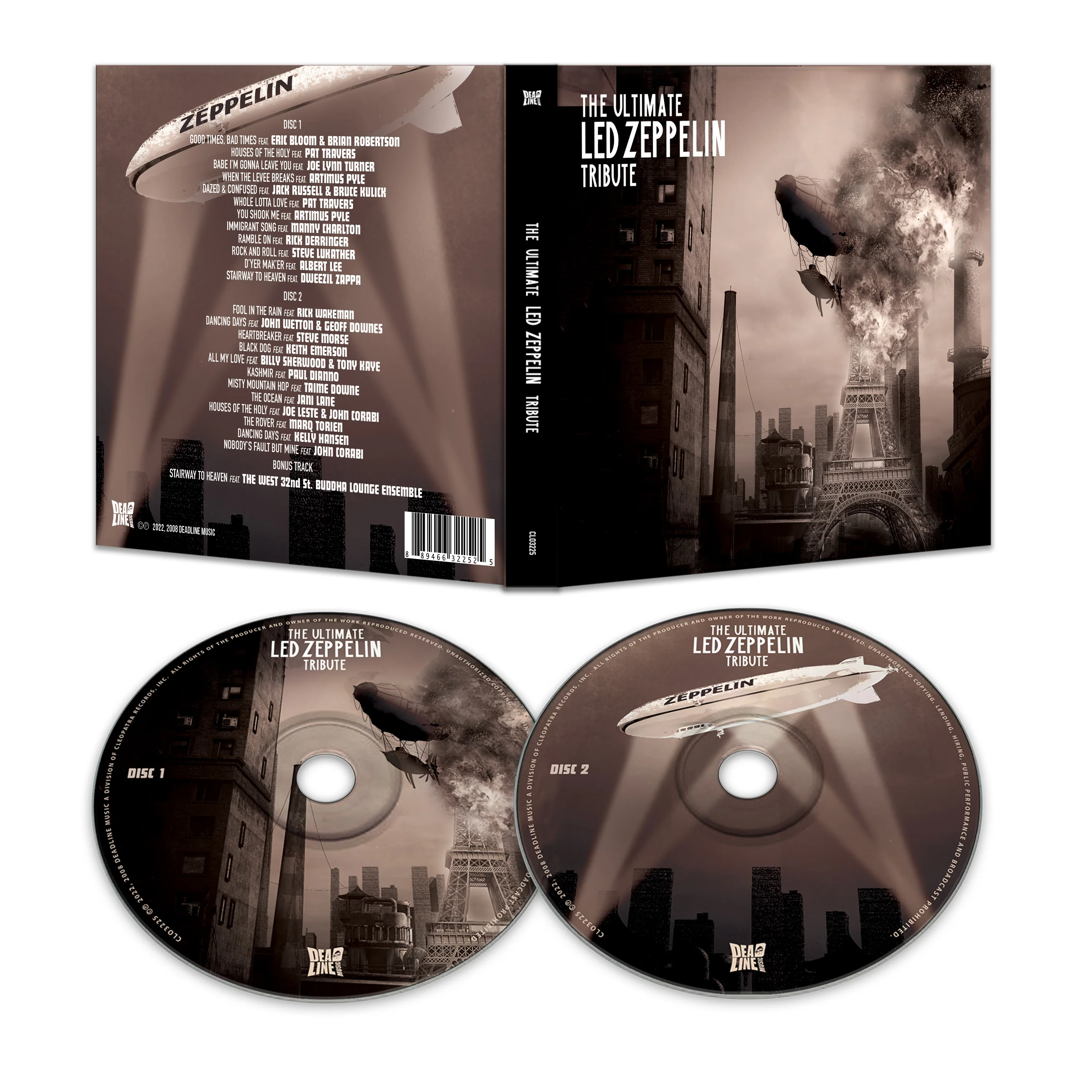 The Ultimate Led Zeppelin Tribute (2 CD Digipak) - Image 2