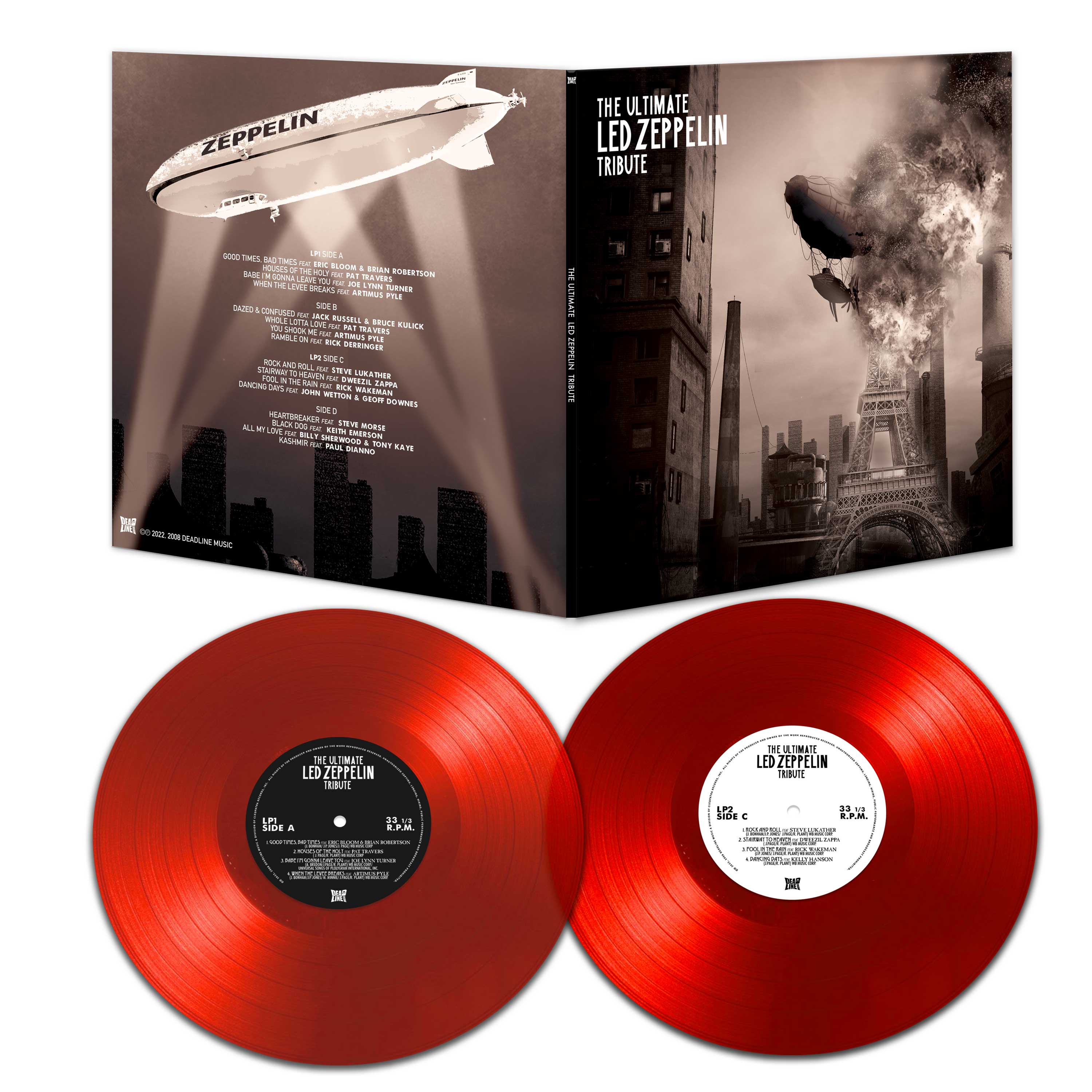 The Ultimate Led Zeppelin Tribute (Double Red Vinyl) - Image 2