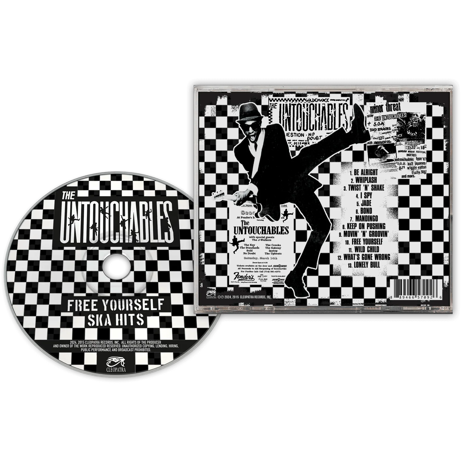 The Untouchables - Free Yourself - Ska Hits (CD Jewel Case) - Image 2