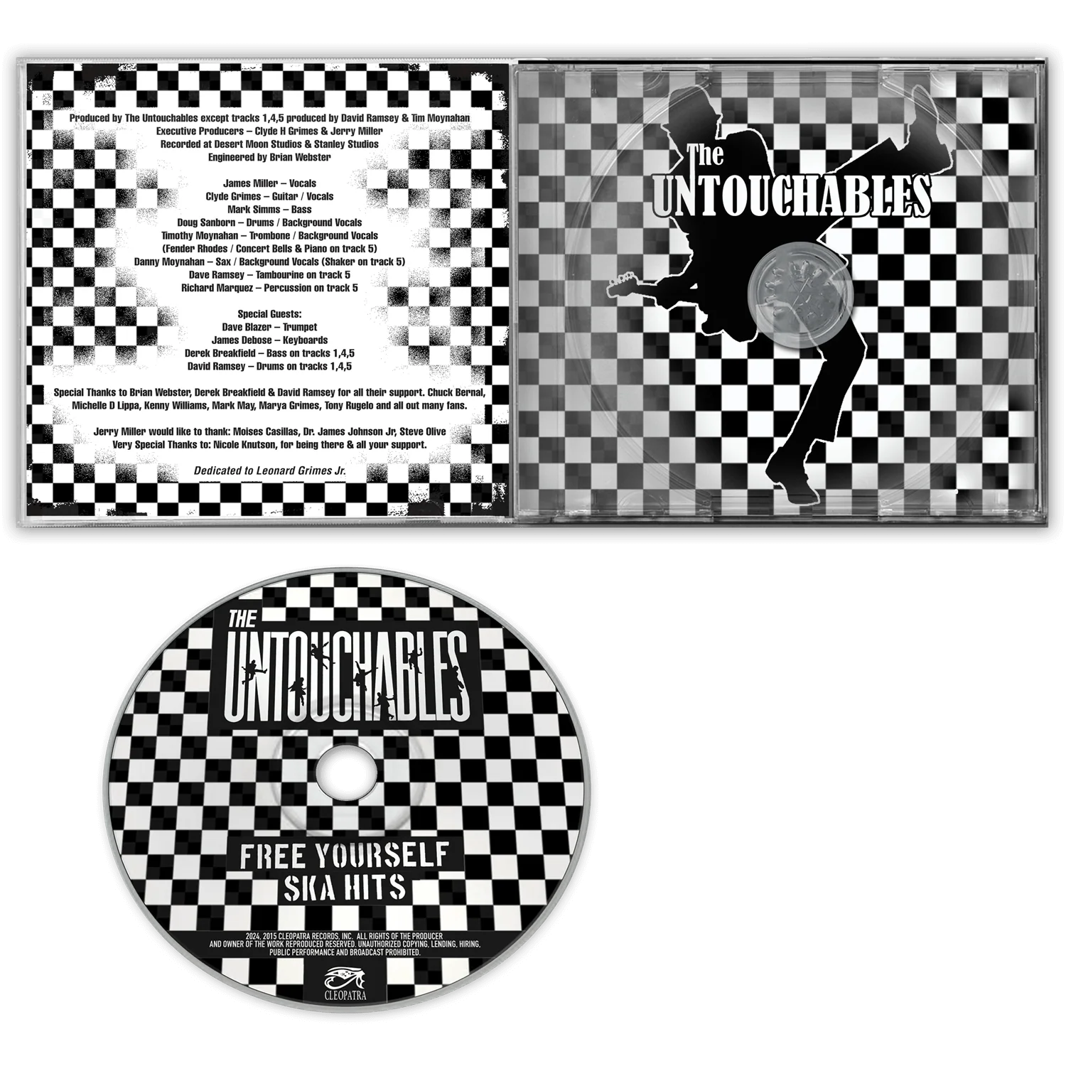 The Untouchables - Free Yourself - Ska Hits (CD Jewel Case) - Image 3